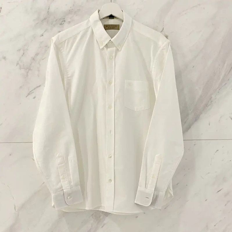 Burberry Burberry Men's Long Sleeve Check Shirt Size US S / EU 44-46 / 1 - 1 Thumbnail