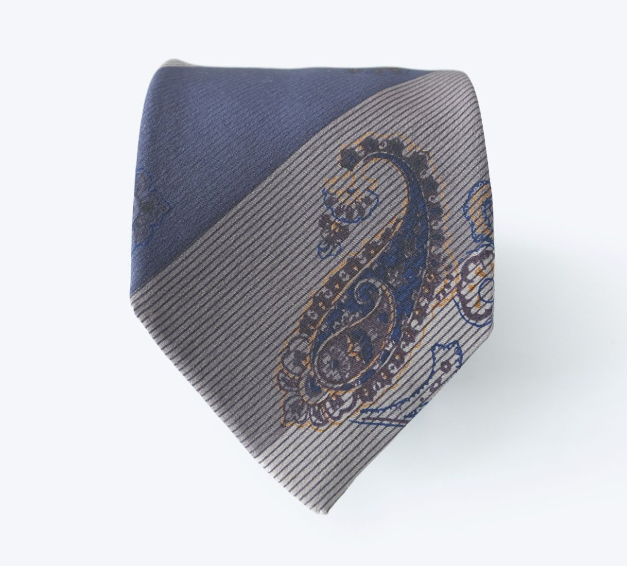 Francesco Smalto Francesco Smalto Tie Silk Made in Spain Paisley Size ONE SIZE - 3 Thumbnail