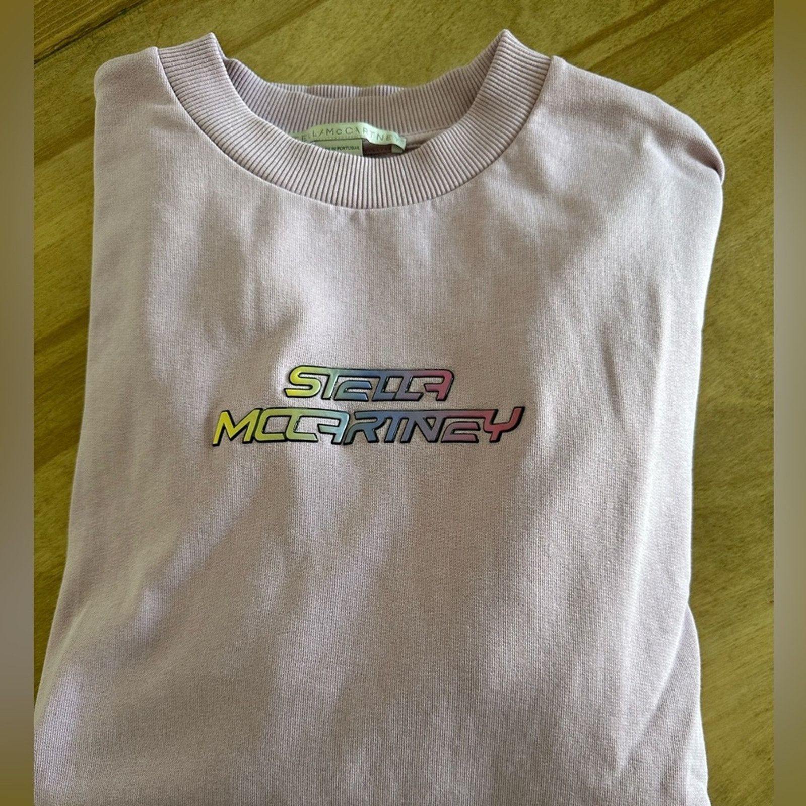 Stella McCartney Stella McCartney Purple Logo Sweatshirt - Medium $725 Size M / US 6-8 / IT 42-44 - 8 Thumbnail