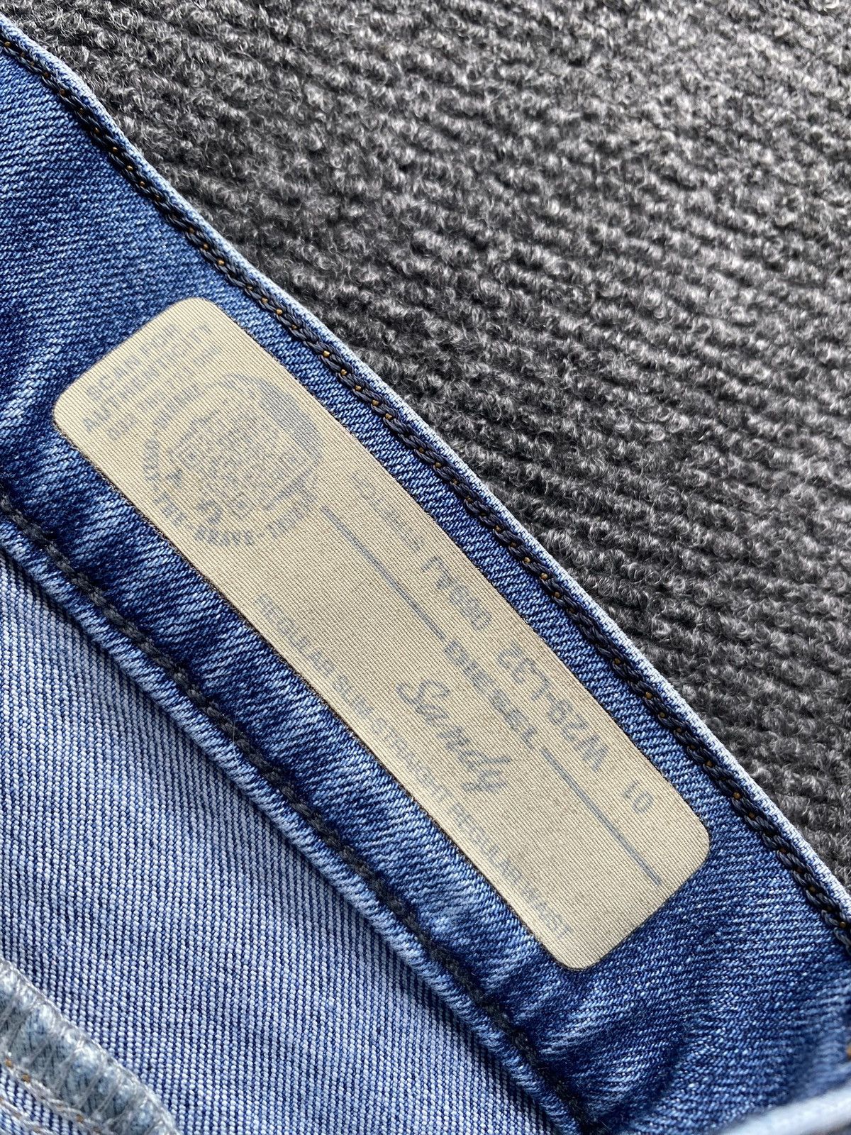 Diesel 🔥Opium Punk Diesel sandy blue jeans women 29 alt goth emo Size 29" - 3 Thumbnail
