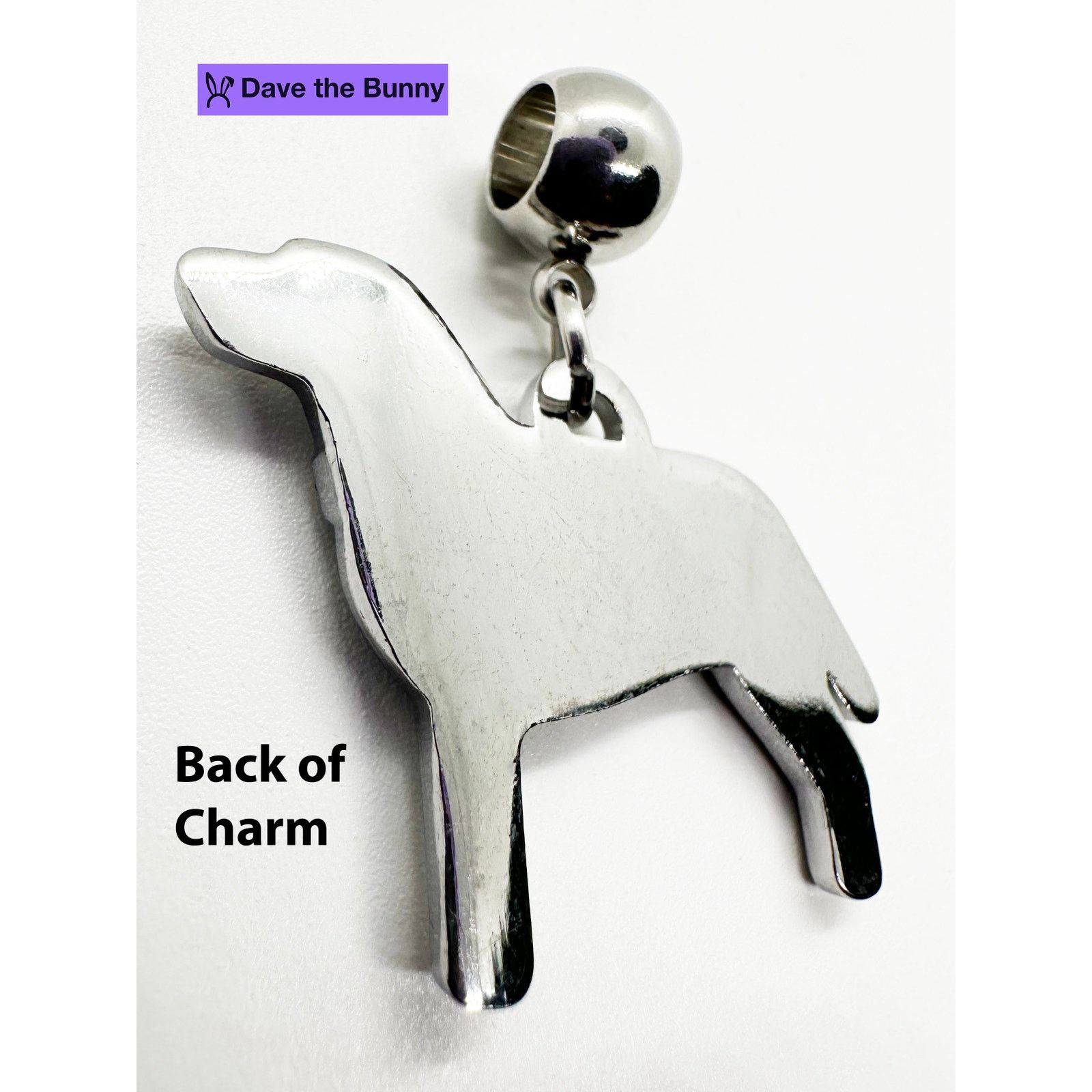 & Other Stories Pet Lab Necklace - Stainless Steel Chain Size ONE SIZE - 3 Thumbnail