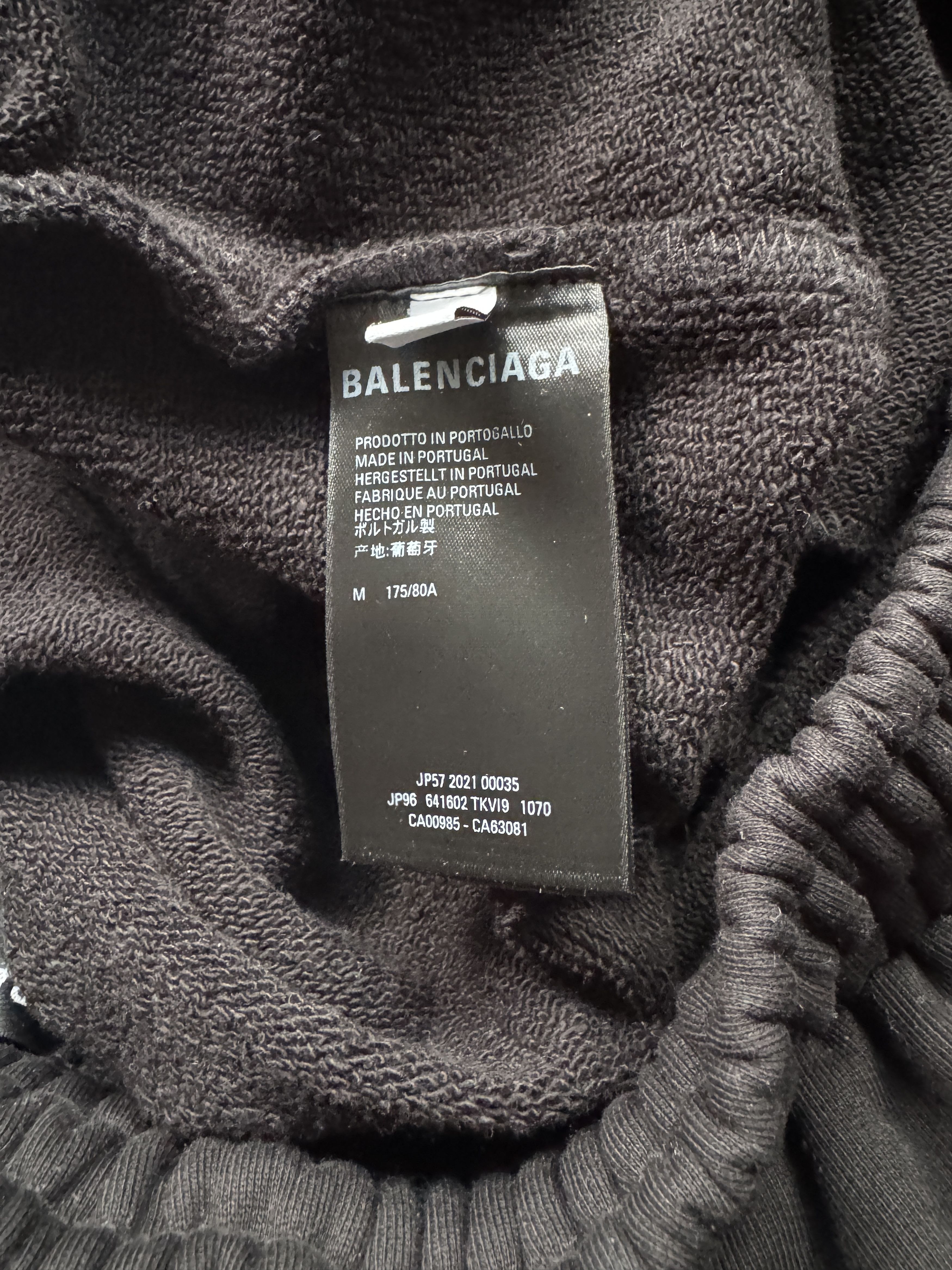 Balenciaga Political Campaign Sweatpants Black Size US 32 / EU 48 - 14 Thumbnail