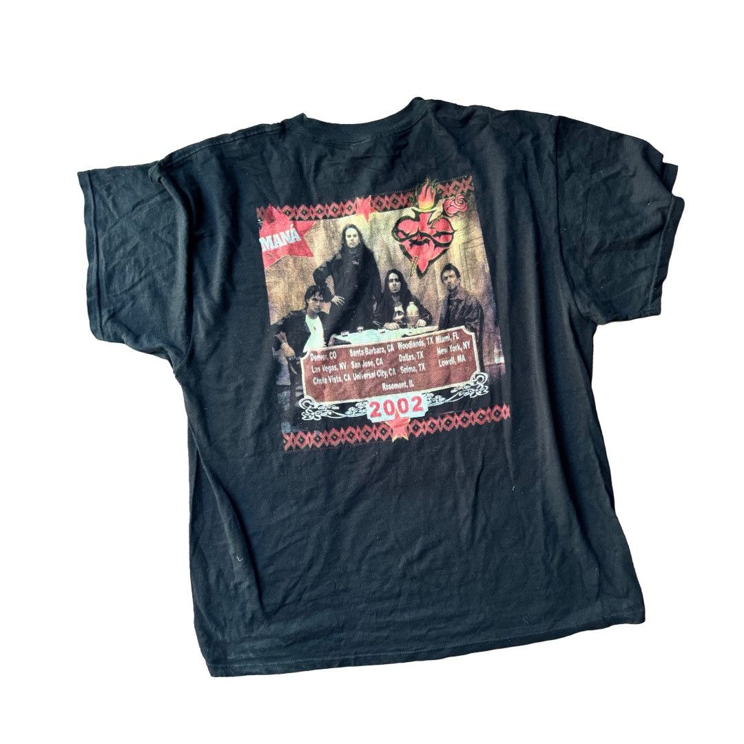 Other Vintage 2002 MANA Concert T-Shirt Size US XL / EU 56 / 4 - 4 Thumbnail