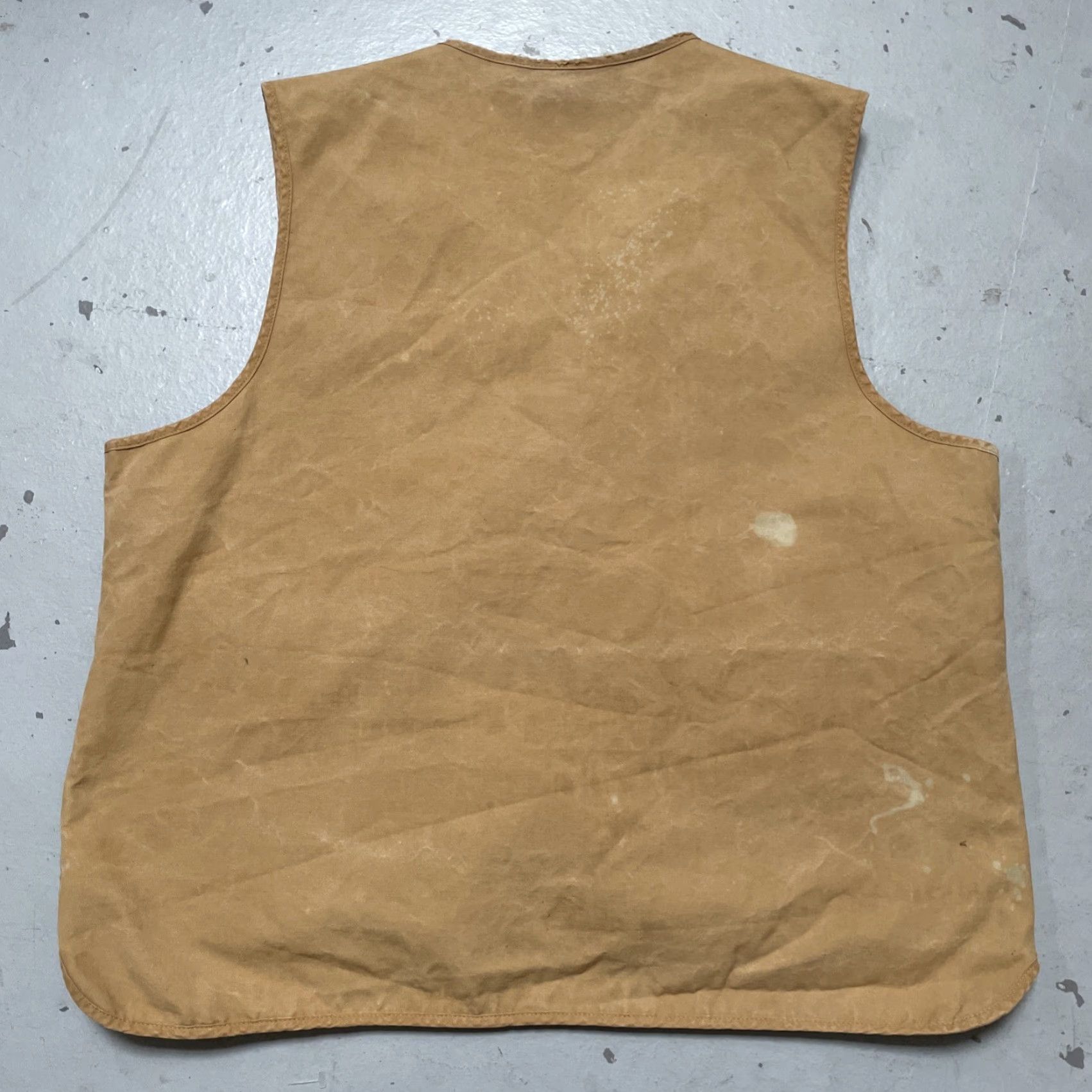 Pendleton VINTAGE Pendleton Vest Men XL Canvas Outdoor Hunting Half Moon Work USA Tan Size US XL / EU 56 / 4 - 6 Thumbnail
