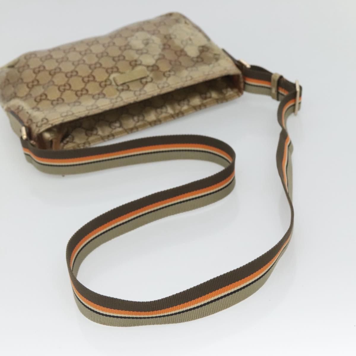 Gucci GUCCI GG Crystal Shoulder Bag Brown Gold Size ONE SIZE - 7 Thumbnail