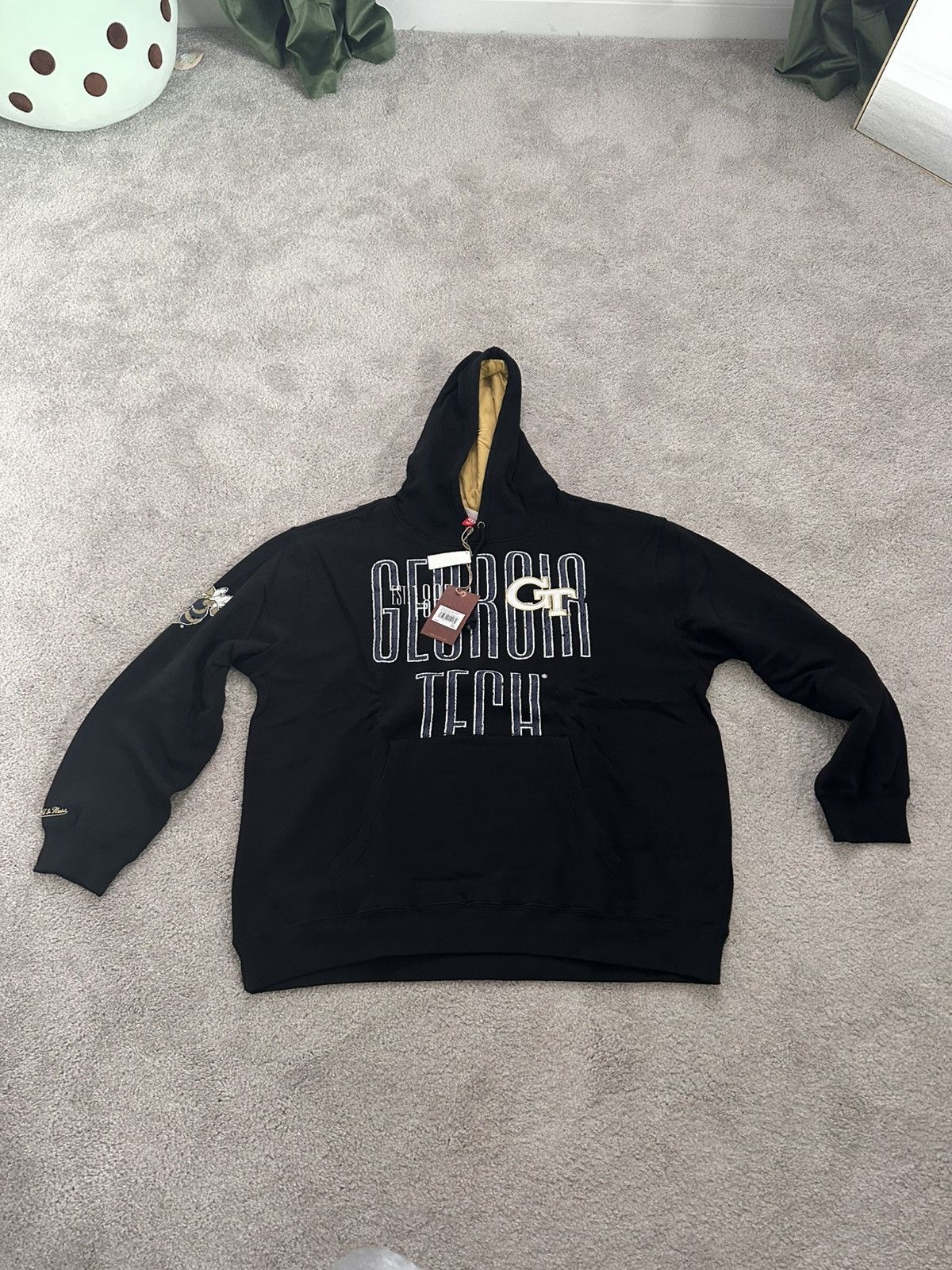 Mitchell & Ness Mitchell & Ness NCAA Georgia Tech Hoodie 2XL NWT Size US XXL / EU 58 / 5 - 2 Thumbnail