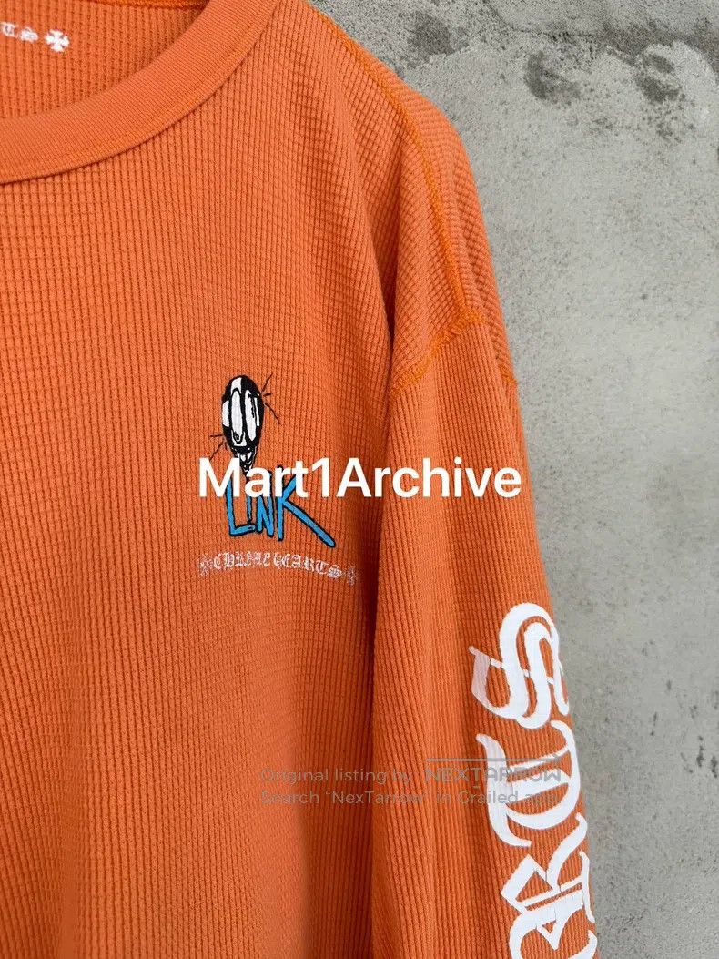Chrome Hearts CHROME HEARTS Waffle orange long-sleeve Size US XXL / EU 58 / 5 - 3 Thumbnail