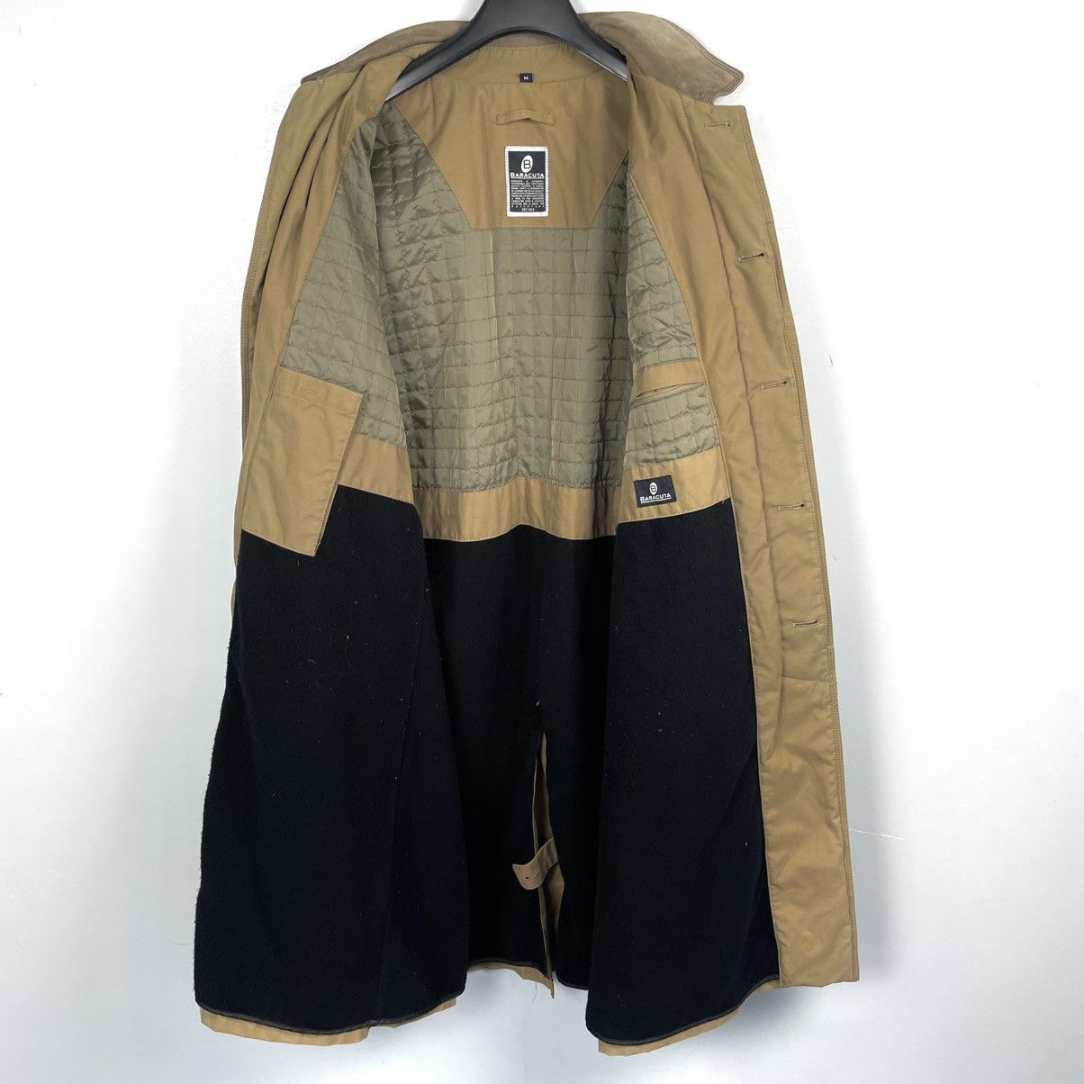 Baracuta Vintage 00’s Baracuta Cotton Parka Trench Coat Denim Jacket Size US M / EU 48-50 / 2 - 6 Thumbnail