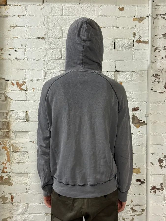 Acne Studios SS2012 Acne Studios Grey Faded Zip-up College Hoodie Size US M / EU 48-50 / 2 - 3 Thumbnail