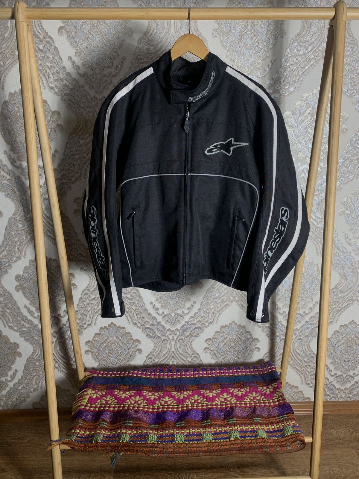Alpinestars VINTAGE ALPINESTARS MOTORCYCLE JAKCET RACING NASCAR Y2K 90s Size US XXL / EU 58 / 5 - 2 Thumbnail
