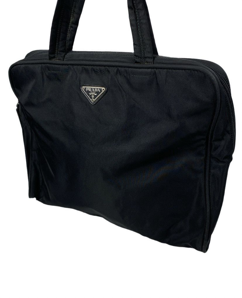 Prada Tessuto Nero Nylon Shoulder Bag