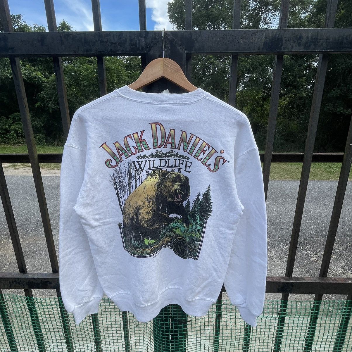 Habitat × Vintage 🔥Vintage 90s Jack Daniels Wildlife Series Sweatshirts Size US S / EU 44-46 / 1 - 1 Thumbnail
