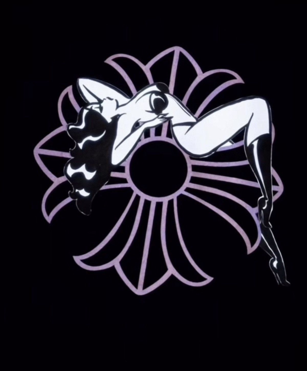 Chrome Hearts × Deadly Doll Chrome Hearts Deadly Doll Hoodie in Black Size US M / EU 48-50 / 2 - 4 Thumbnail