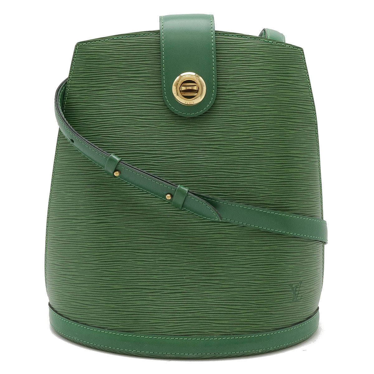 Louis Vuitton Louis Vuitton Epi Cluny Shoulder Bag M52254 Leather Shoulder Bag M52254 in Green, Women's