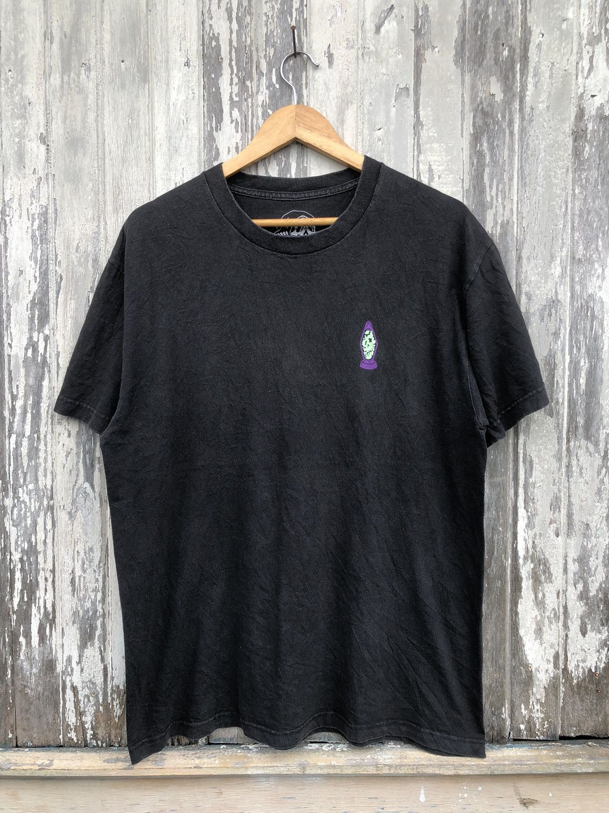 Japanese Brand × Vintage Lurking Class By Sketchy Tank Glow In The Dark Backhit Tee Size US L / EU 52-54 / 3 - 9 Thumbnail