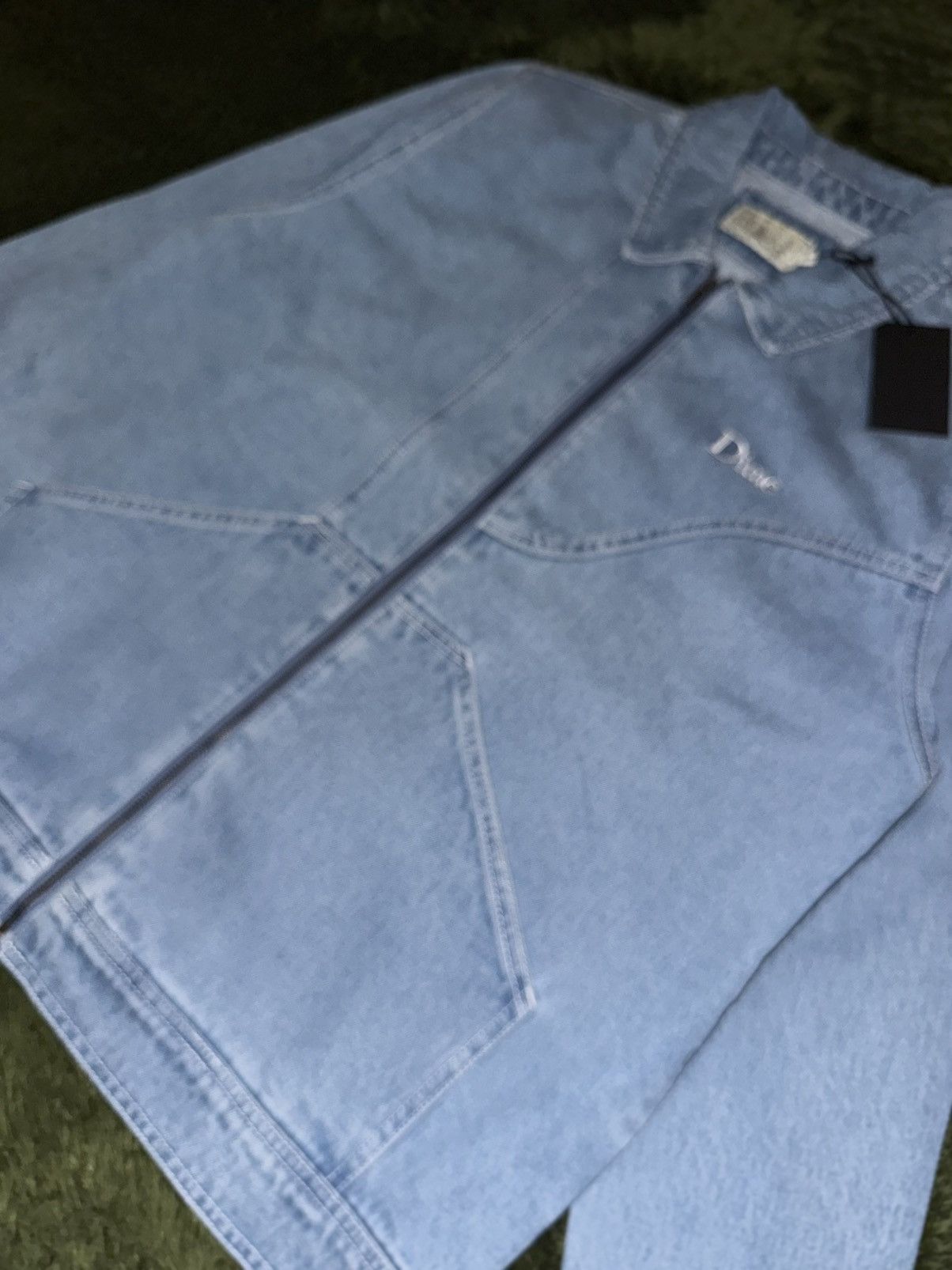 Dime [L] DIME 21SS Denim Chore Jacket Indigo Size US L / EU 52-54 / 3 - 4 Thumbnail
