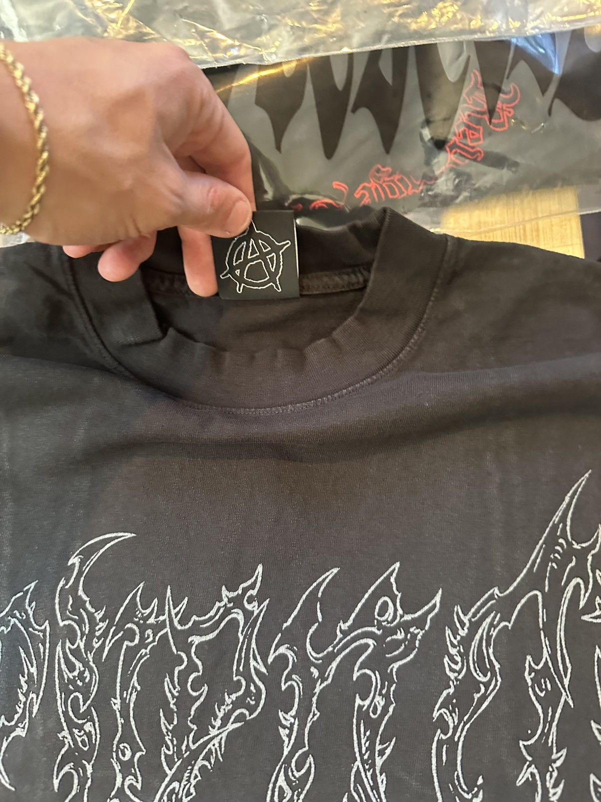 Revenge Enlightened Tee Black Size US M / EU 48-50 / 2 - 4 Thumbnail