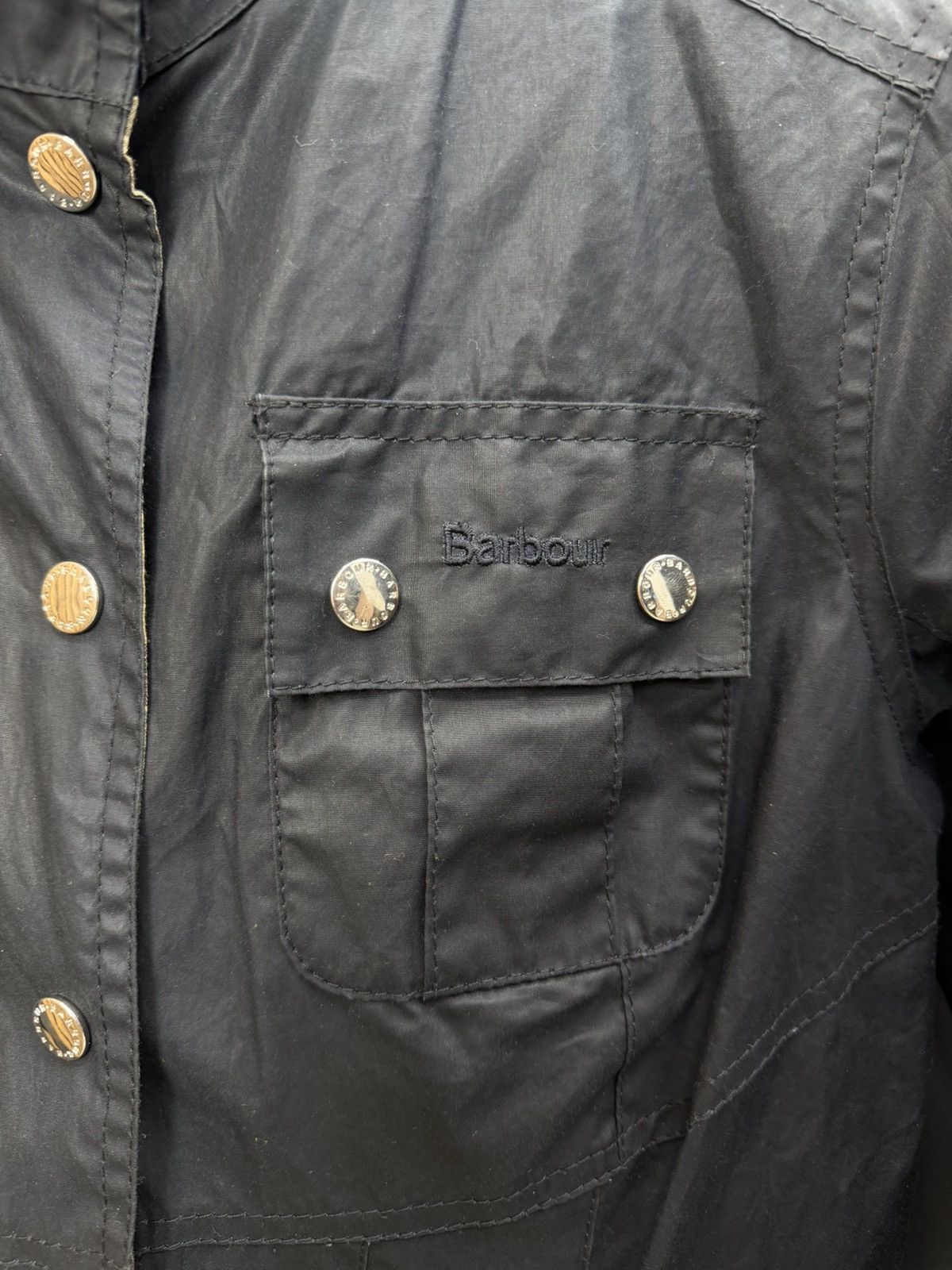 Barbour Barbour Ashby Jacket Navy Women UK10 EU36 Size M / US 6-8 / IT 42-44 - 5 Thumbnail