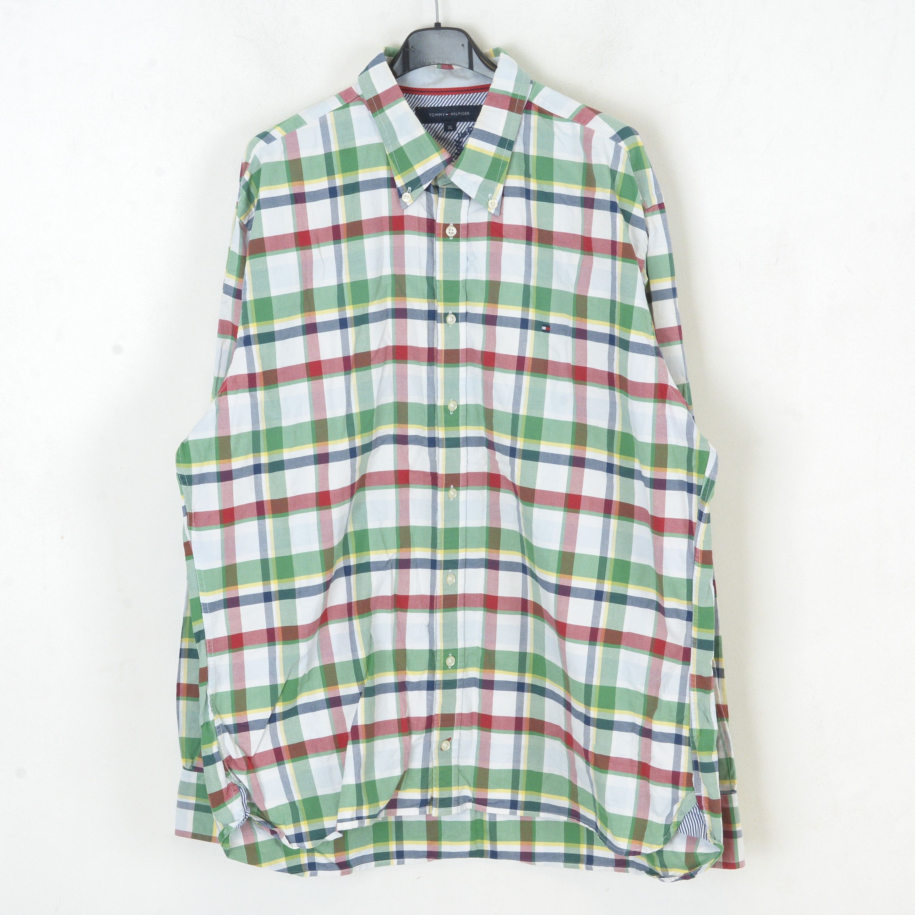 Tommy Hilfiger Men's XL Casual Shirt Long Sleeved Tartan Plaid Check Top Size US XL / EU 56 / 4 - 1 Thumbnail