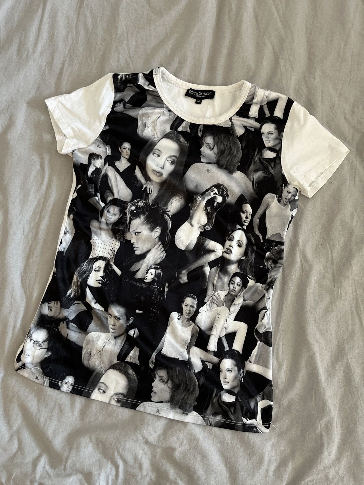 Dolce & gabanna D&G x Angelina Jolie 00 t shirt short sleeve