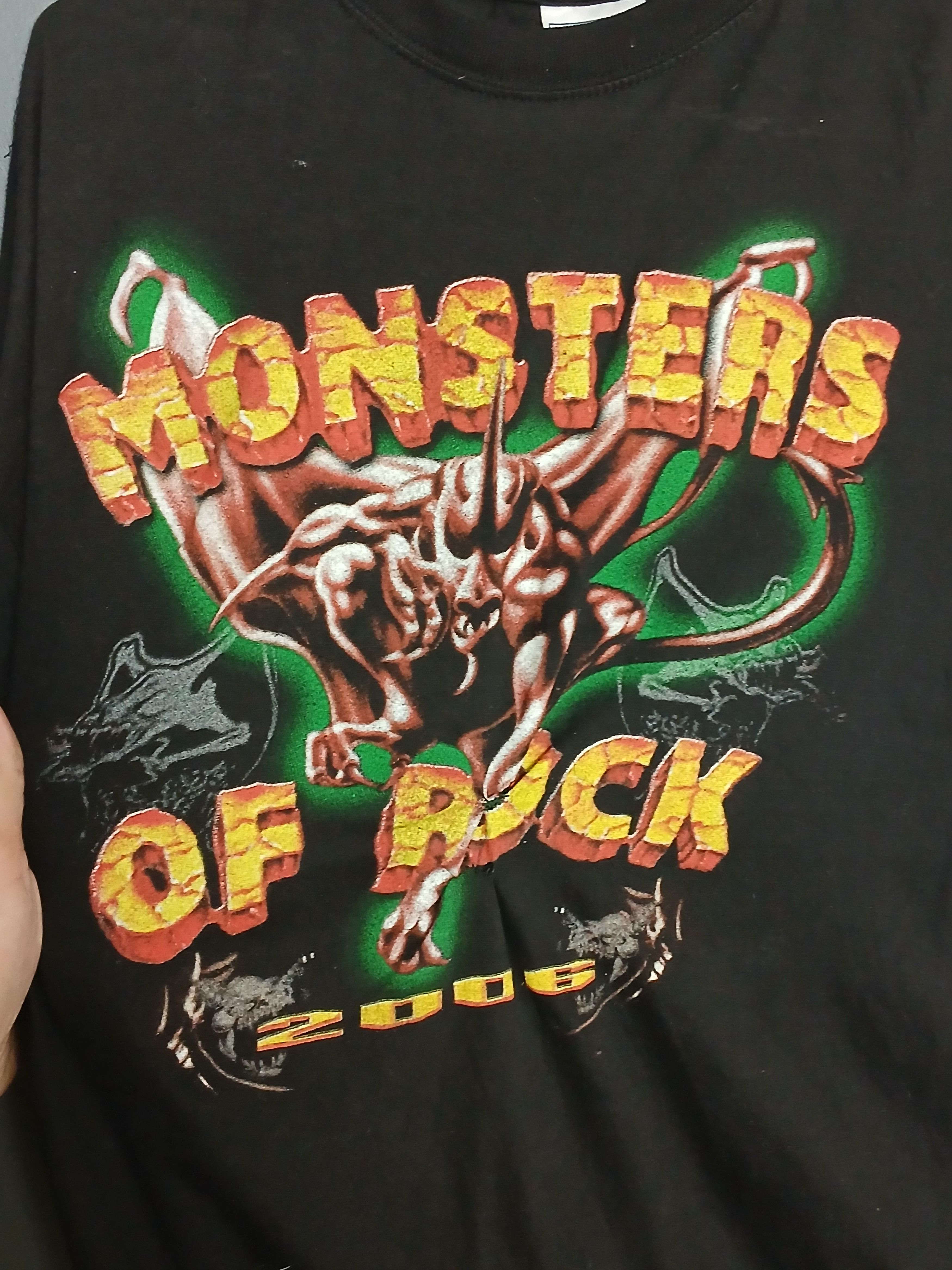 Band Tees × Vintage Vintage 2006 Monsters Of Rock Festival T-Shirt Size US L / EU 52-54 / 3 - 4 Thumbnail