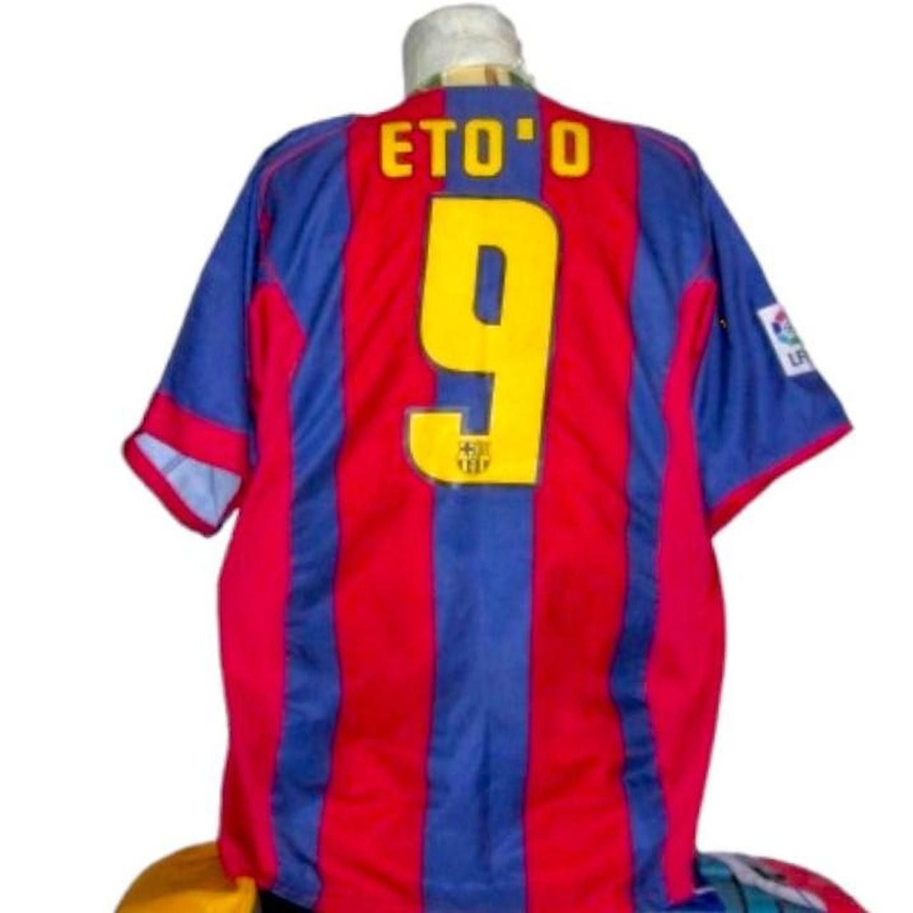 Nike Fc Barcelona 2005 2006 2007 barca Maglia maillot Camiseta Size US XL / EU 56 / 4 - 1 Thumbnail