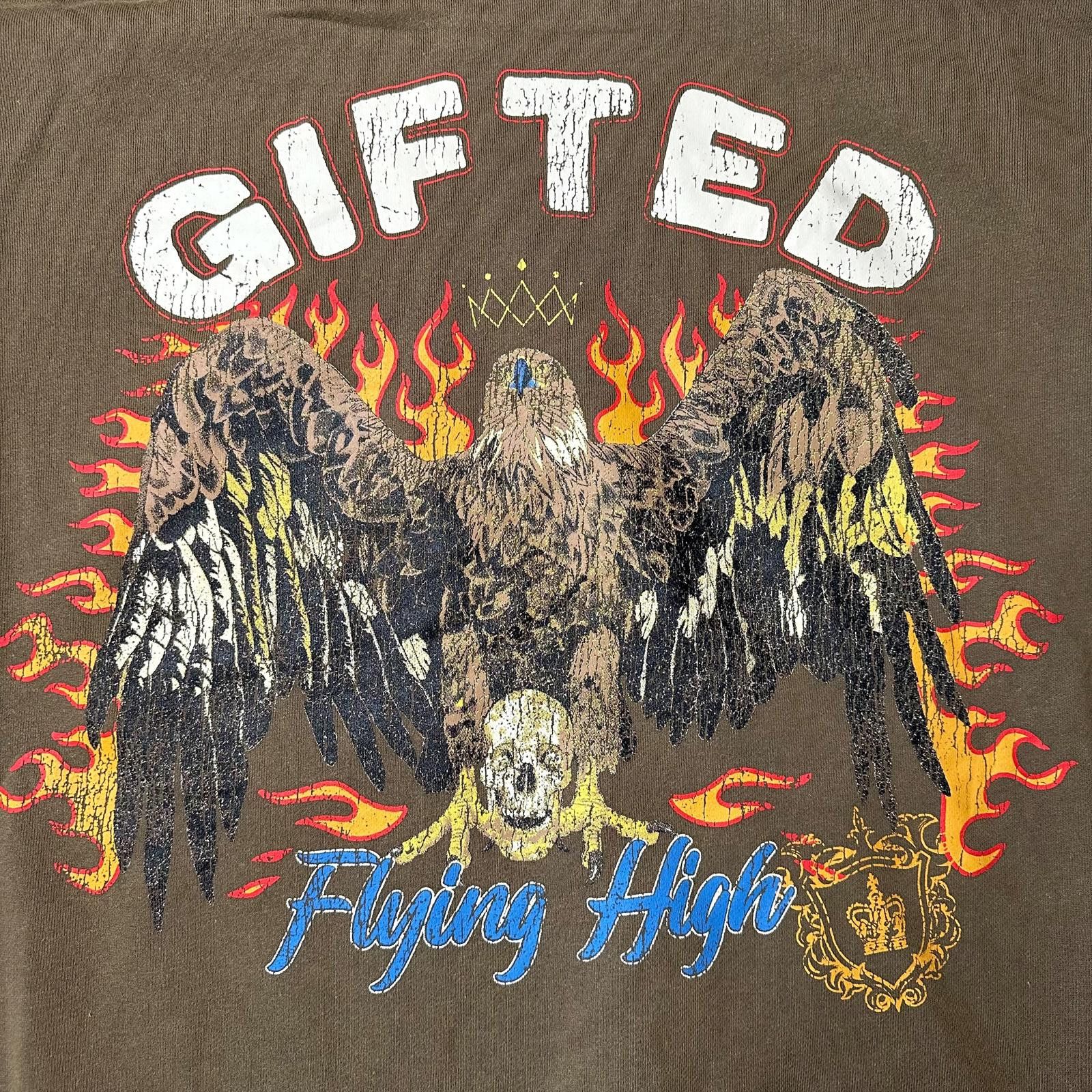 Other NWT GFTD LA Gifted Flying High Eagle Hoodie Brown Mens S Size US S / EU 44-46 / 1 - 3 Thumbnail