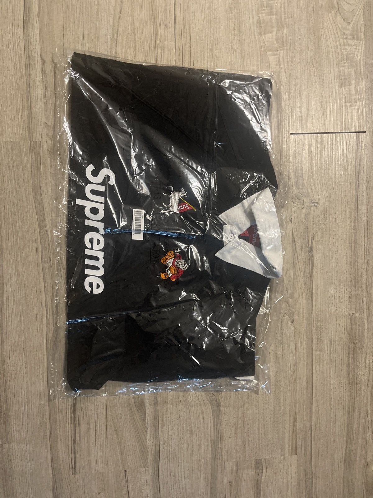 Supreme Supreme S/S Rugby Black Size Medium (SS24) | Grailed