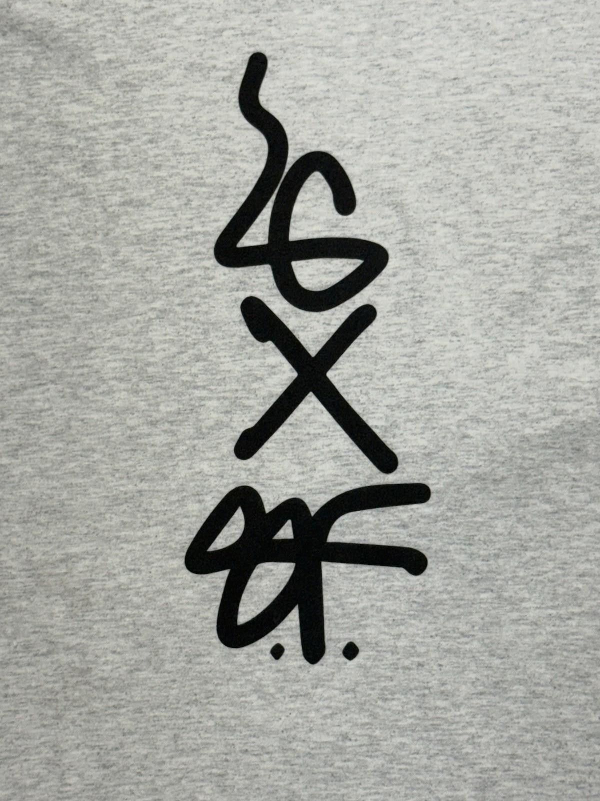 GX1000 GGX1000 Gray XL Vertical Graffiti Script Graphic Skate #8 Size US L / EU 52-54 / 3 - 4 Thumbnail