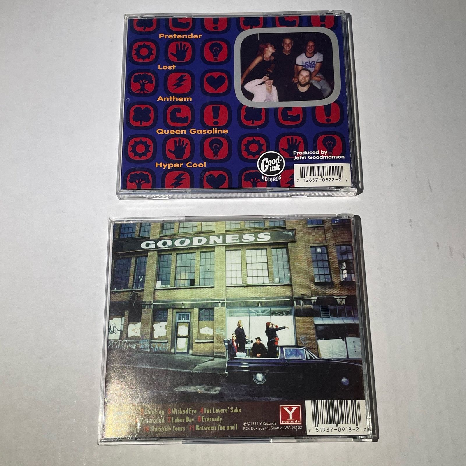 INTENTIONALLY BLANK Lot of 2 Goodness CDs albums grunge indie alternative 90s Size ONE SIZE - 3 Thumbnail