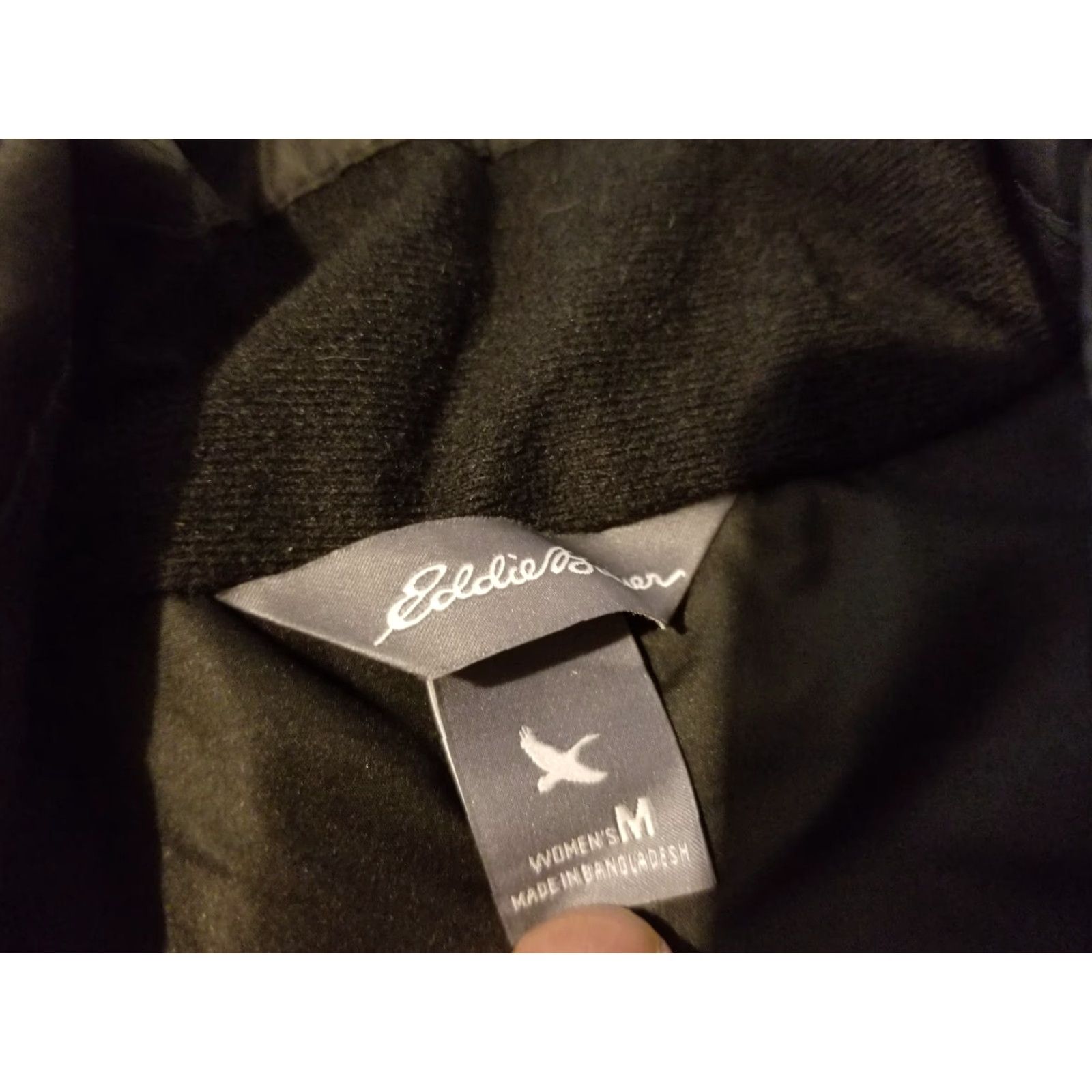 Eddie Bauer Womens Eddie Bauer Jacket M Medium Black Coat Size M / US 6-8 / IT 42-44 - 4 Thumbnail