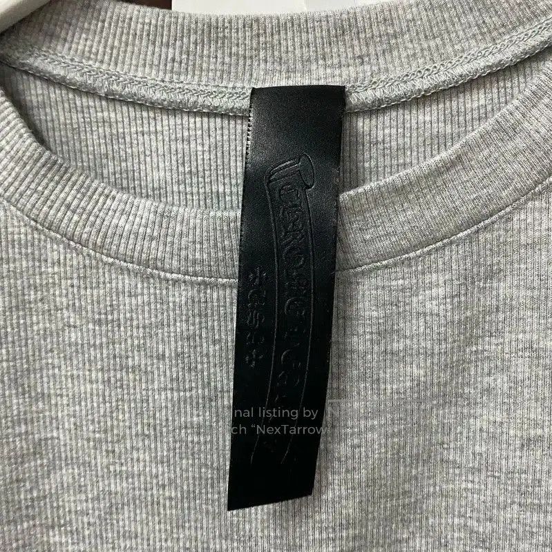 Chrome Hearts Chrome Hearts Gray Long Sleeve Cropped T-shirt . Size M / US 6-8 / IT 42-44 - 7 Thumbnail