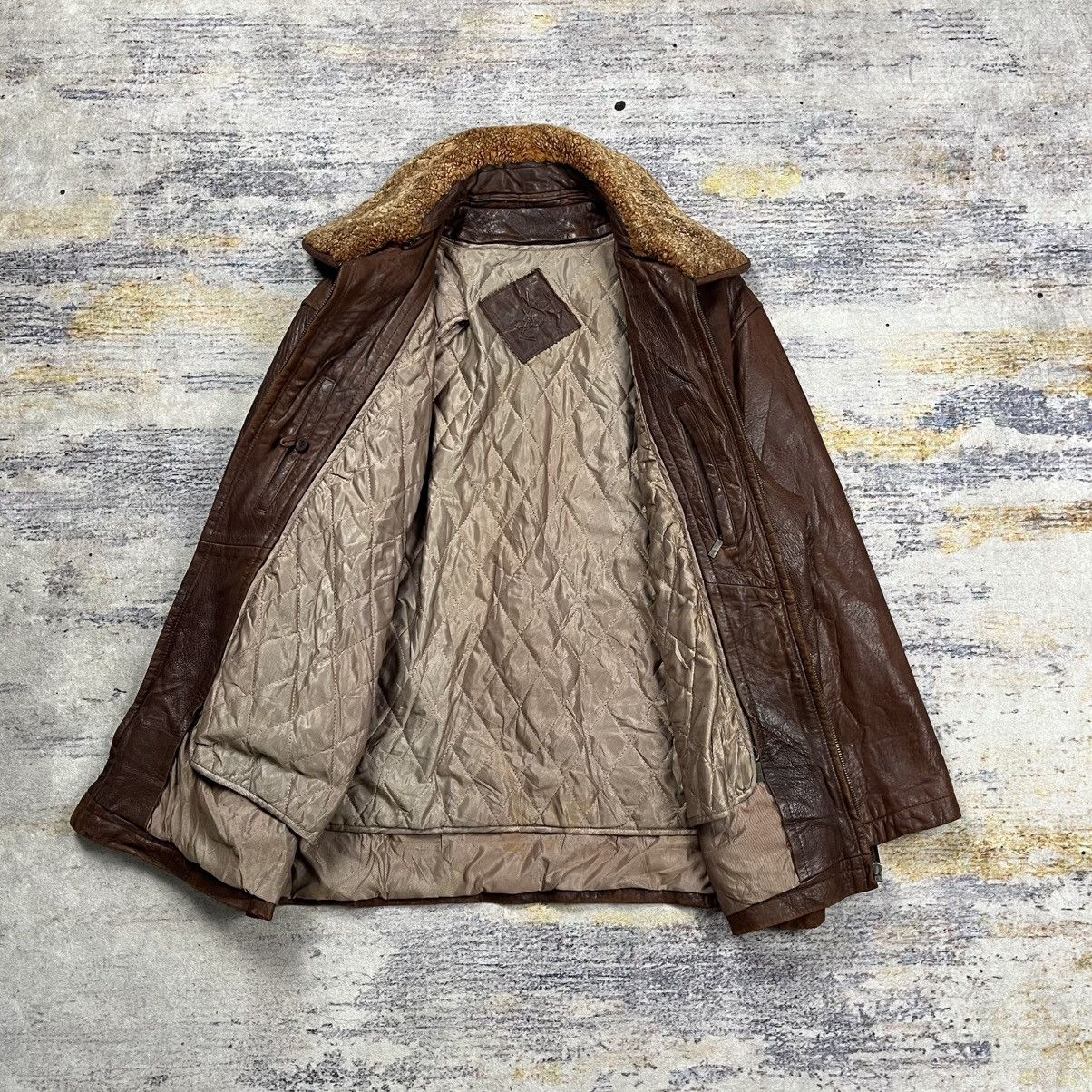 Yves Saint Laurent Vintage 90s ysl Yves saint laurent leather jacket Size US XL / EU 56 / 4 - 7 Thumbnail