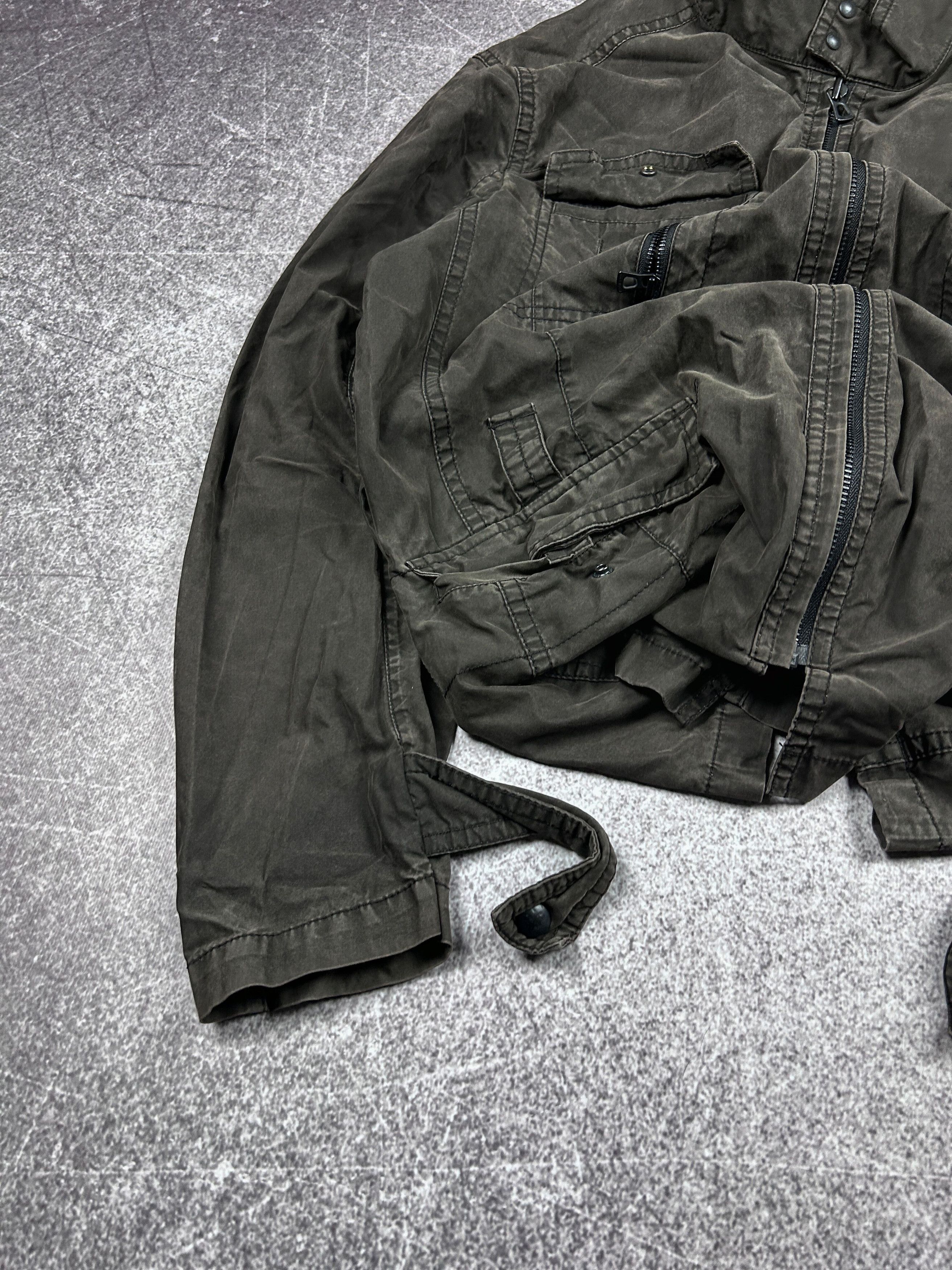 Hugo Boss VTG Avant Garde If Six Was Nine Style Cargo Jacket 90s Size US XL / EU 56 / 4 - 2 Thumbnail
