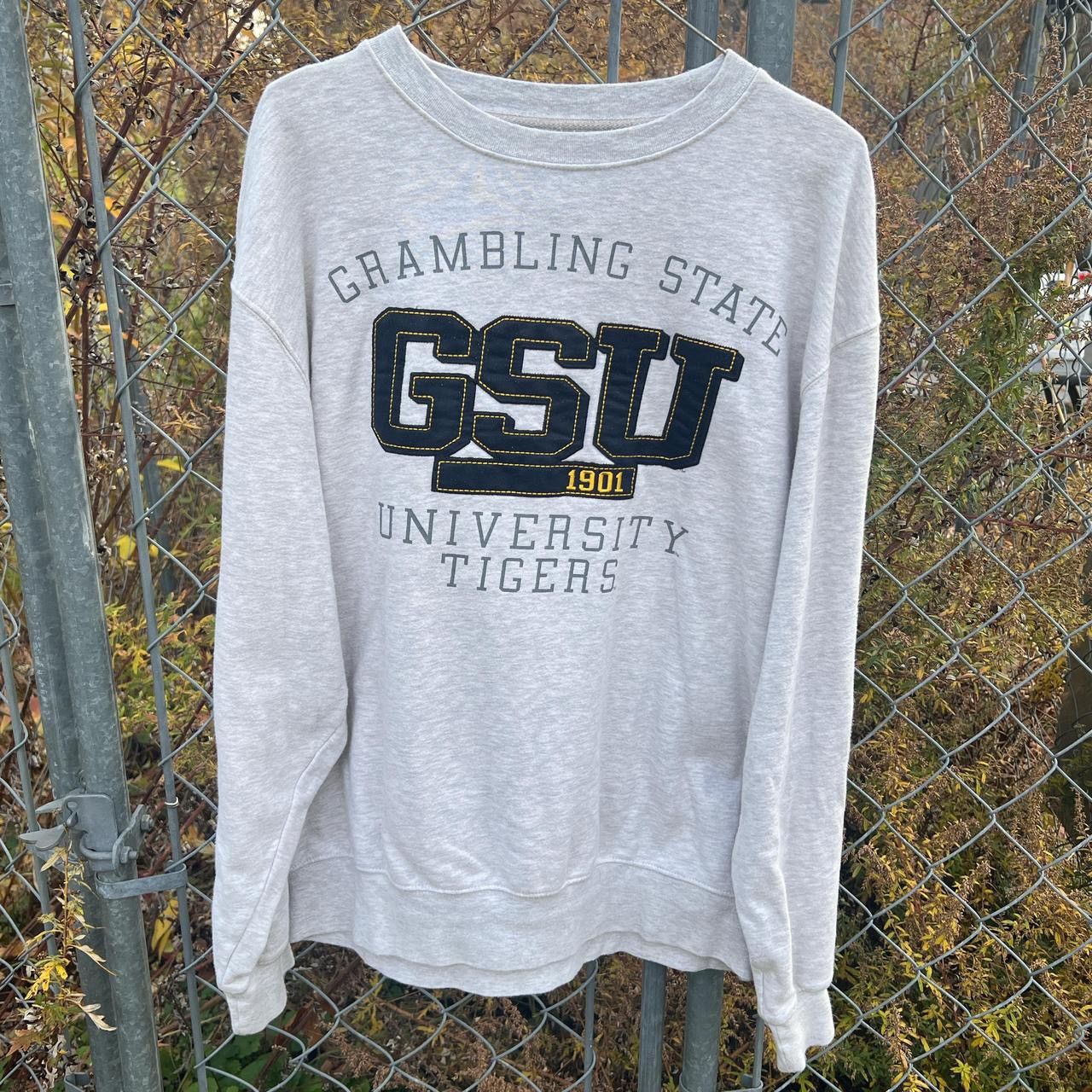 Jansport Vintage 90s GSU Grambling State Tigers Jansport Sweatshirt Size US L / EU 52-54 / 3 - 1 Thumbnail