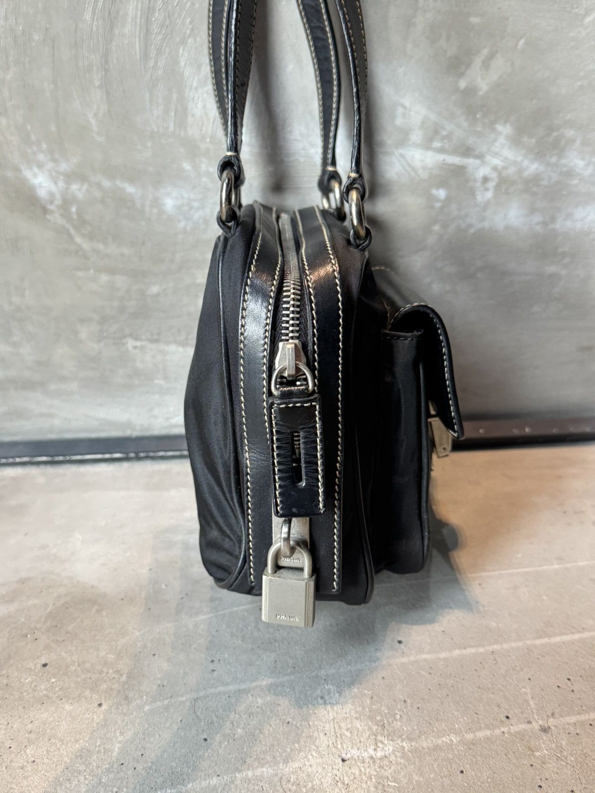Prada Prada - Vintage - Mini Handbag - (RARE) Size ONE SIZE - 3 Thumbnail