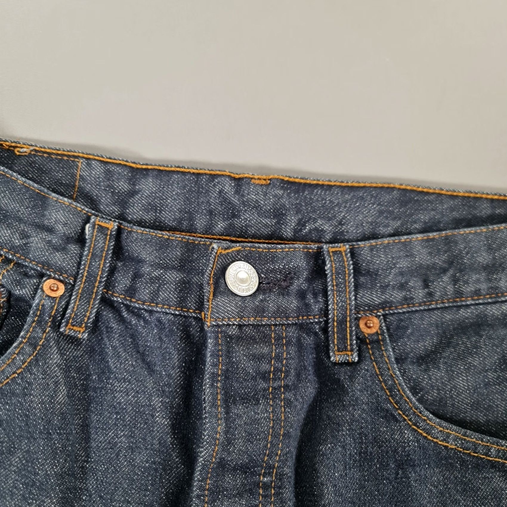 Levi's VINTAGE Levi's 501 Jeans Mens Regular Straight W32 L32 Denim Blue 90s USA Classic Size US 32 / EU 48 - 3 Thumbnail