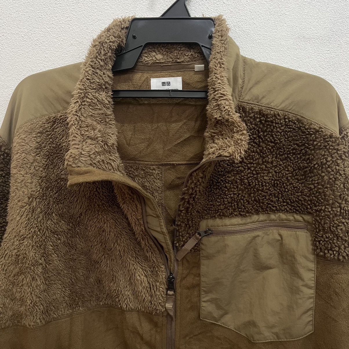 Engineered Garments × Uniqlo Rare Engineered Garments X Uniqlo Fleece Sherpa Jacket Size US XL / EU 56 / 4 - 3 Thumbnail