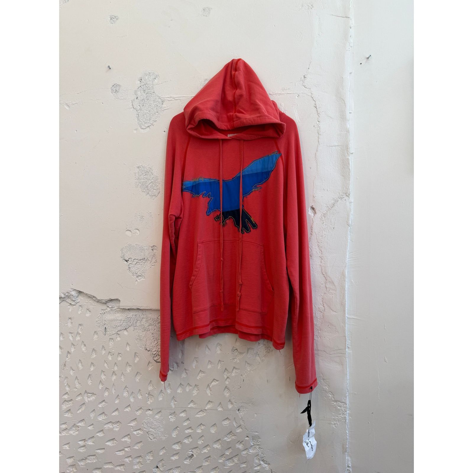 Greg Lauren Greg Lauren SAMPLE Faded Red Eagle Hoodie Size US L / EU 52-54 / 3 - 1 Thumbnail