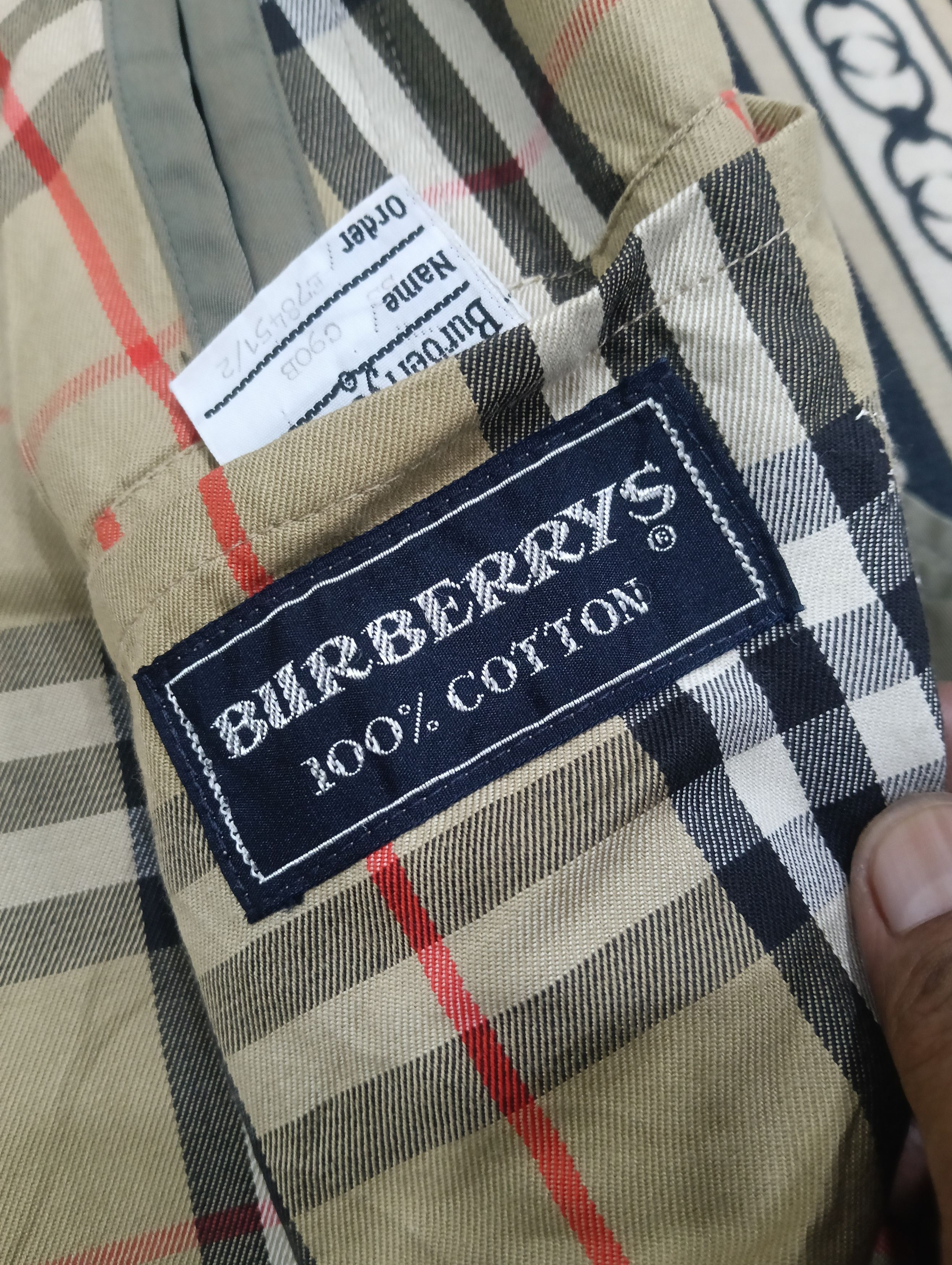 Burberry Prorsum Vintage Burberry Nova Check Tartan Plaids Size US XL / EU 56 / 4 - 10 Thumbnail