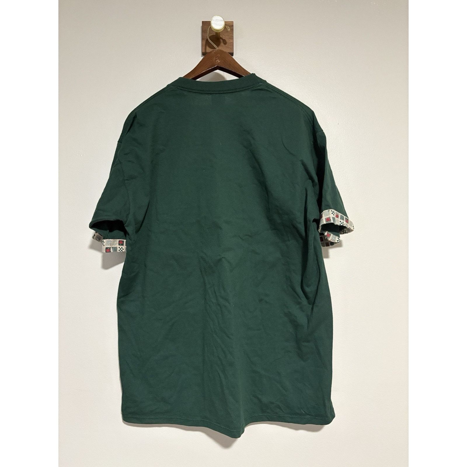 Jerzees Vintage T-Shirt Mens XL JERZEES 50/50 Green S/S Made in USA Size US XL / EU 56 / 4 - 4 Thumbnail