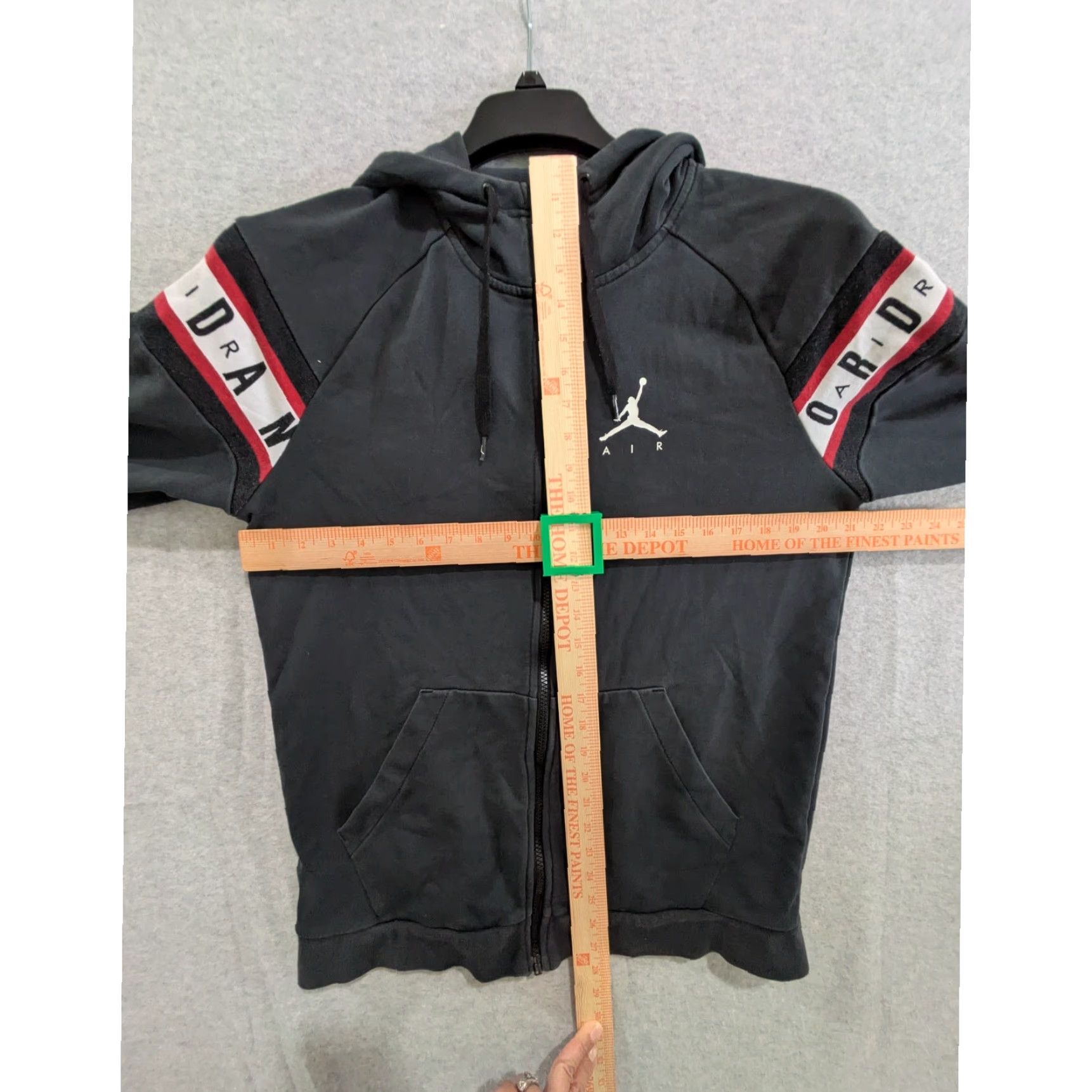 Jordan Brand Air Jordan Jacket Sweatshirt Hoodie Mens M Jumpman Full Zip Graphic Logo Black Size US M / EU 48-50 / 2 - 6 Thumbnail