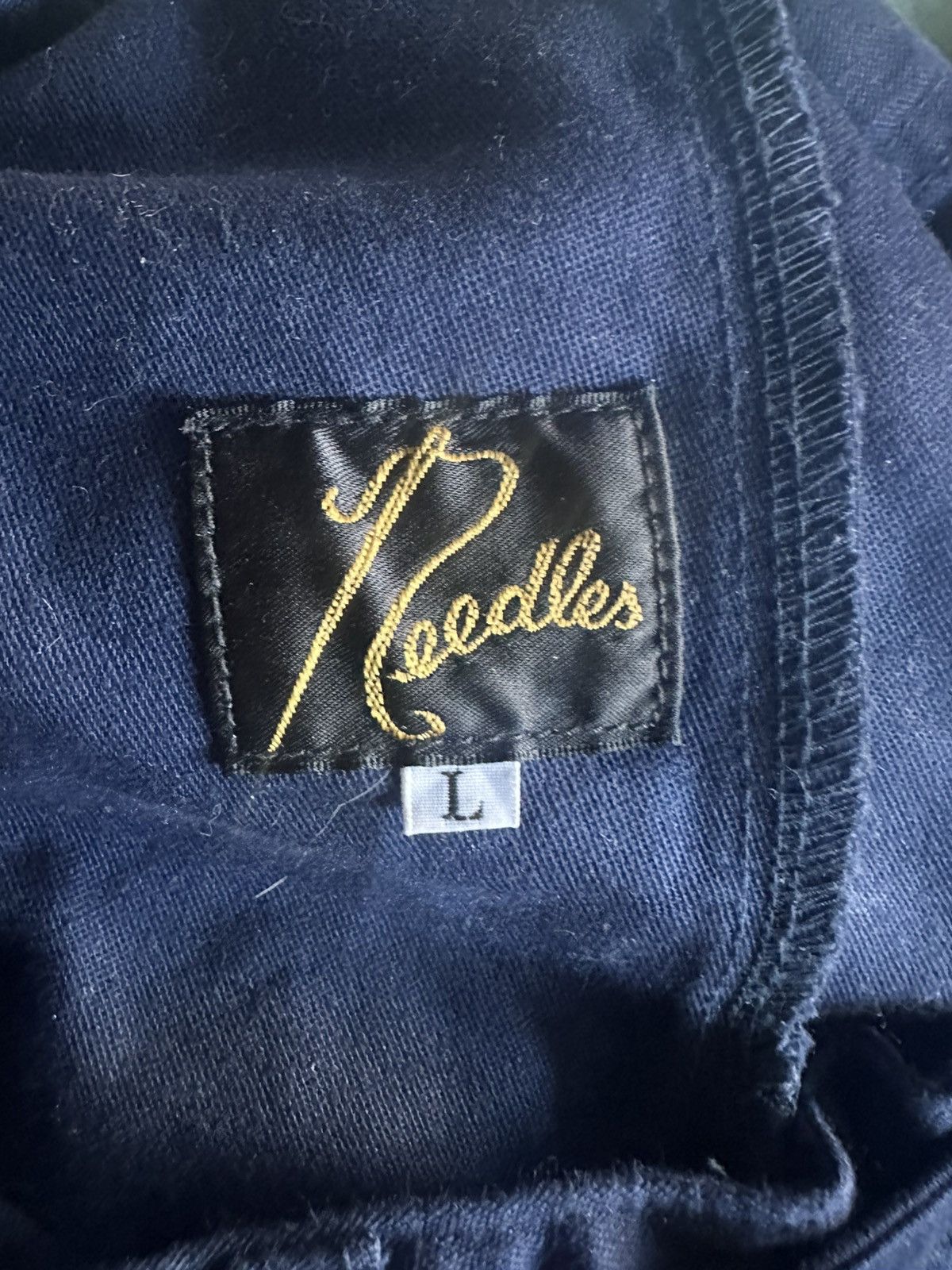 Needles Needles HD Fatigue Pants in Navy size L Size US 34 / EU 50 - 5 Thumbnail