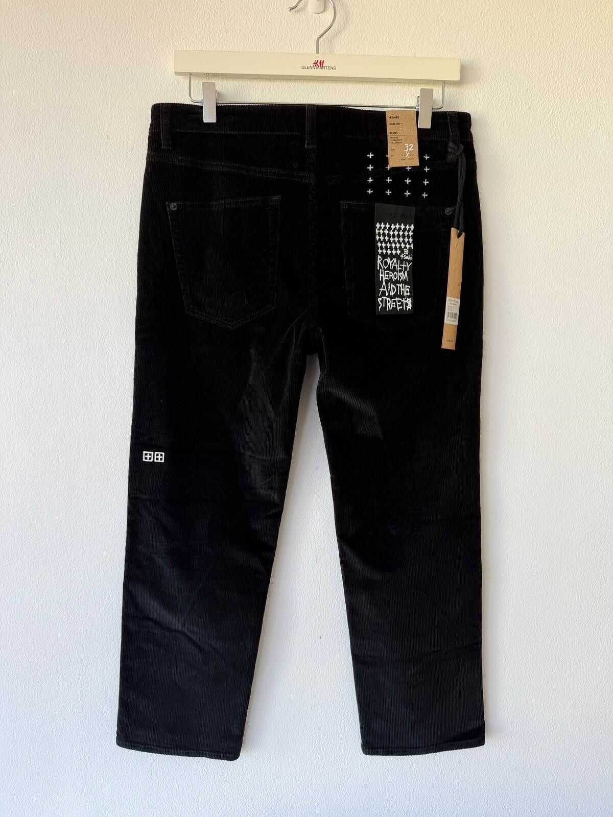 Ksubi new Ksubi mens jeans hazlow black cord corduroy 32 Size US 32 / EU 48 - 1 Thumbnail