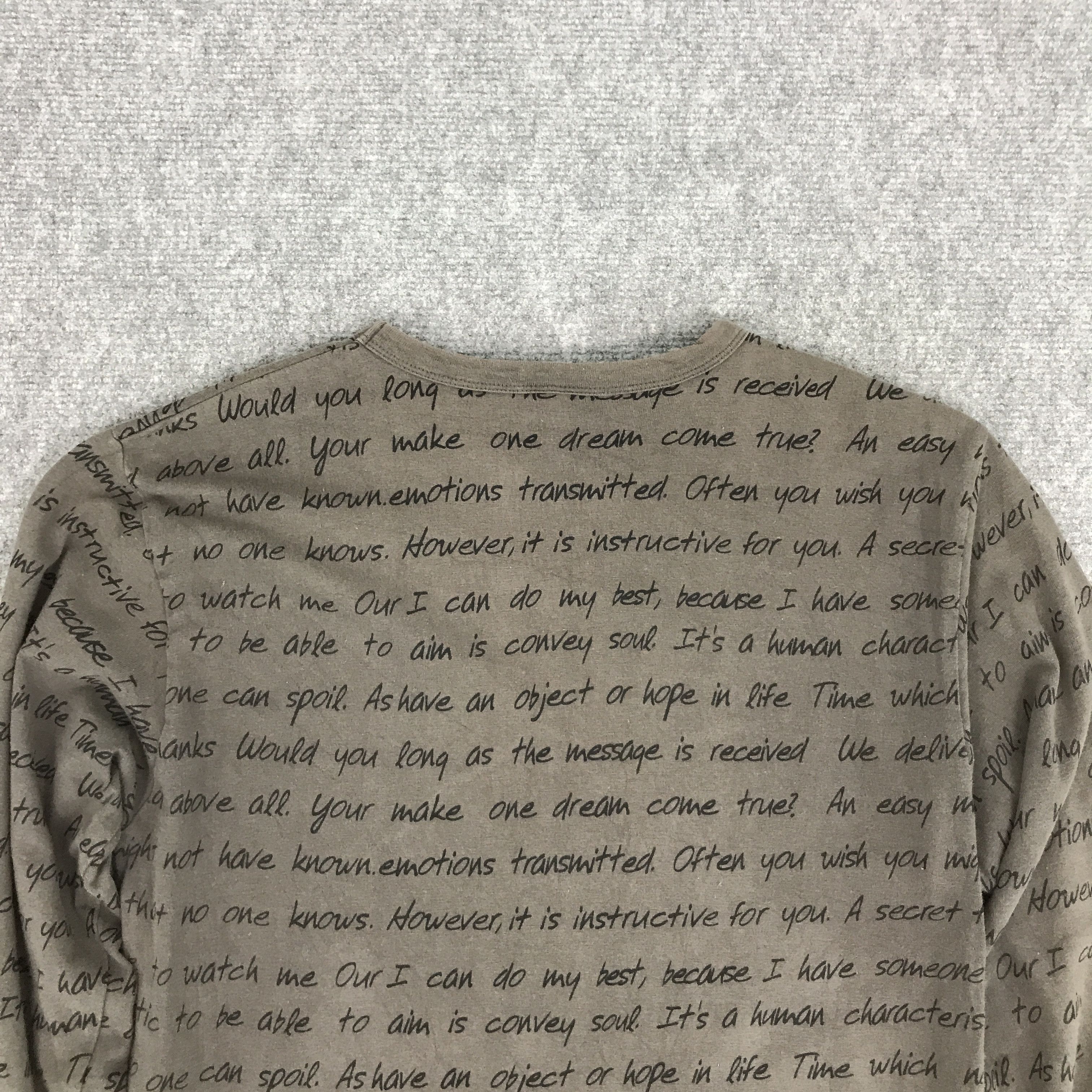If Six Was Nine × Japanese Brand × Le Grande Bleu (L.G.B.) JAPANESE BRAND PUNK STYLE DESIGN LONG SLEEVE TSHIRTS Size US M / EU 48-50 / 2 - 4 Thumbnail