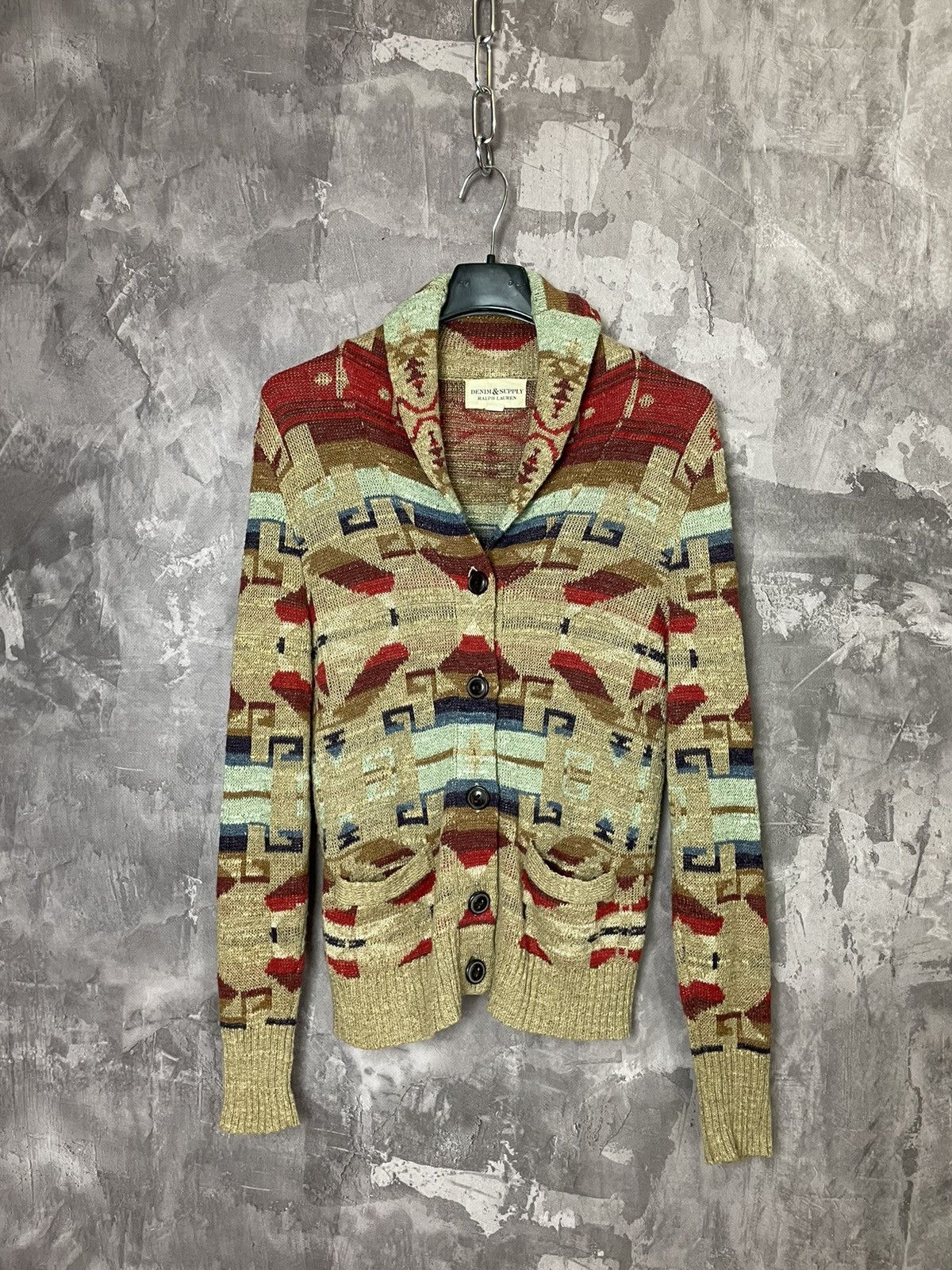 Denim & Supply Ralph Lauren Polo Ralph Lauren Denim and Supply Aztec sweater Size US S / EU 44-46 / 1 - 1 Thumbnail