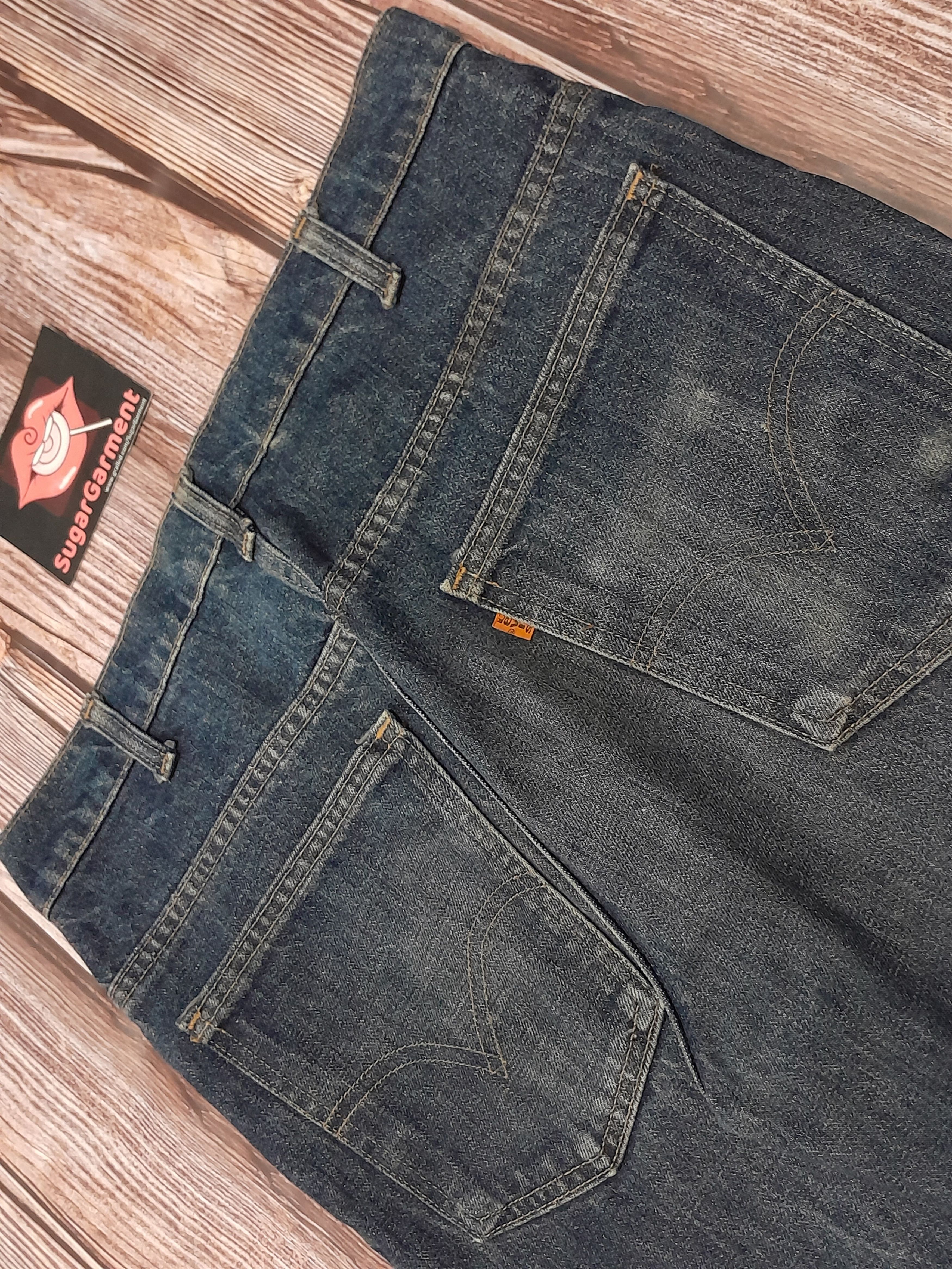 Levi's Levis 646 Bell Bottom Flare TALON Jeans Orange Tab Size US 33 - 22 Thumbnail