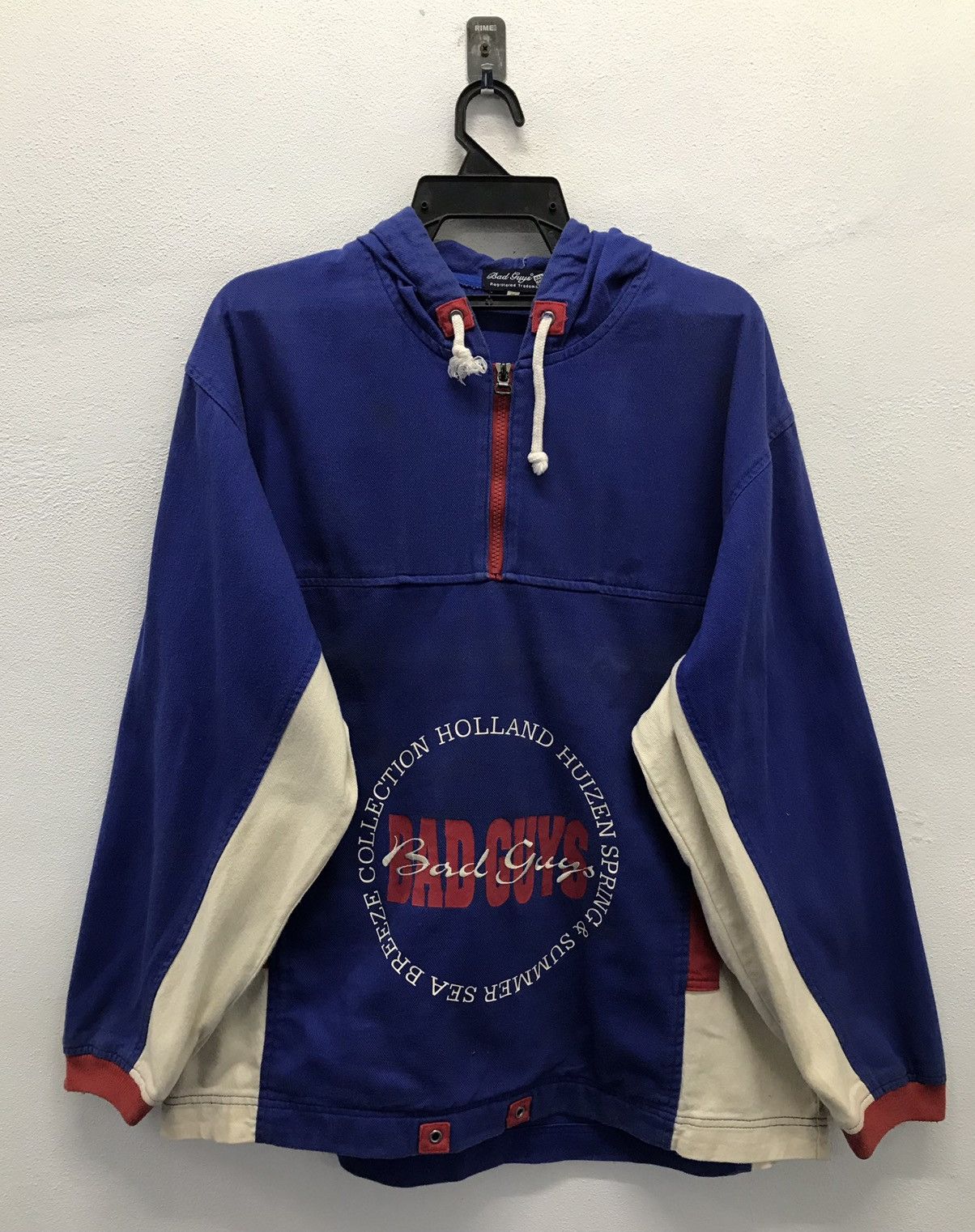 Japanese Brand × Vintage Vintage Bad Guys Registered Trademark Hoodie Size US M / EU 48-50 / 2 - 1 Thumbnail