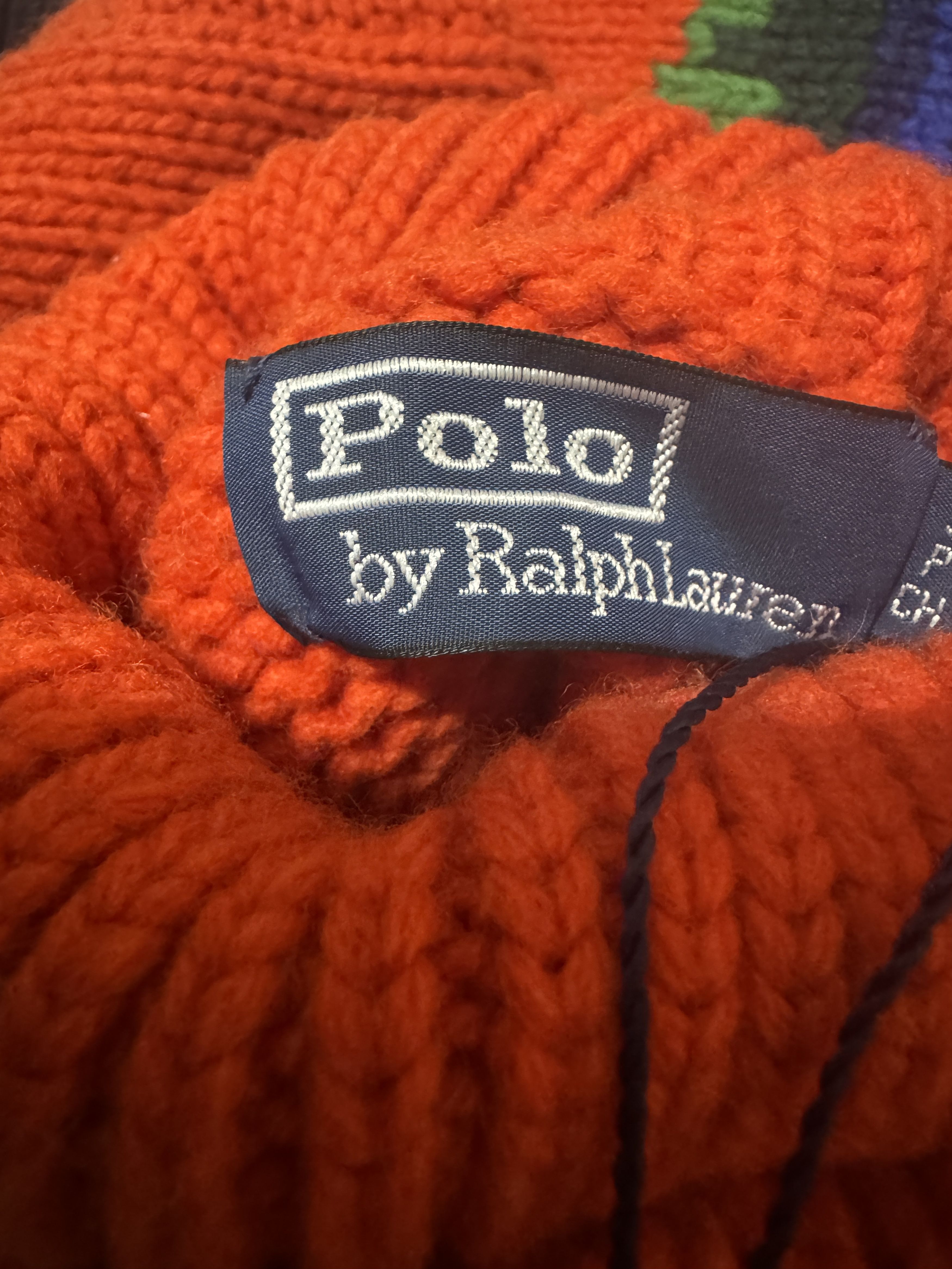 Polo Ralph Lauren RALPH LAUREN POLO SPORTSMAN WOLF HOWL TURTLENECK SWEATER Size US L / EU 52-54 / 3 - 11 Thumbnail