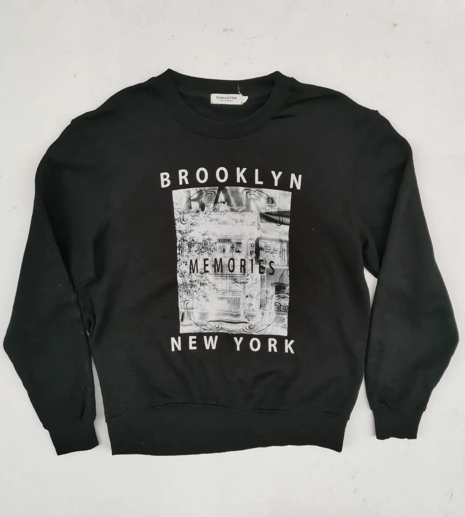 Brooklyn Clothing Rare!!! Brooklyn Memories New York Big Logo Sweatshirts Size US L / EU 52-54 / 3 - 6 Thumbnail